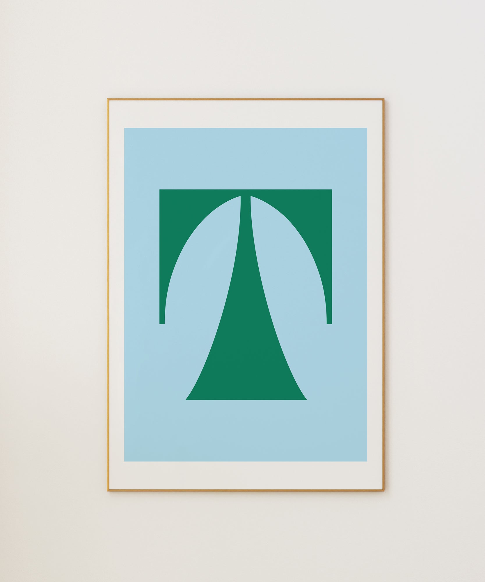 Chic 'T LETTER' initial print, modern wall decor for a personalized aesthetic style.