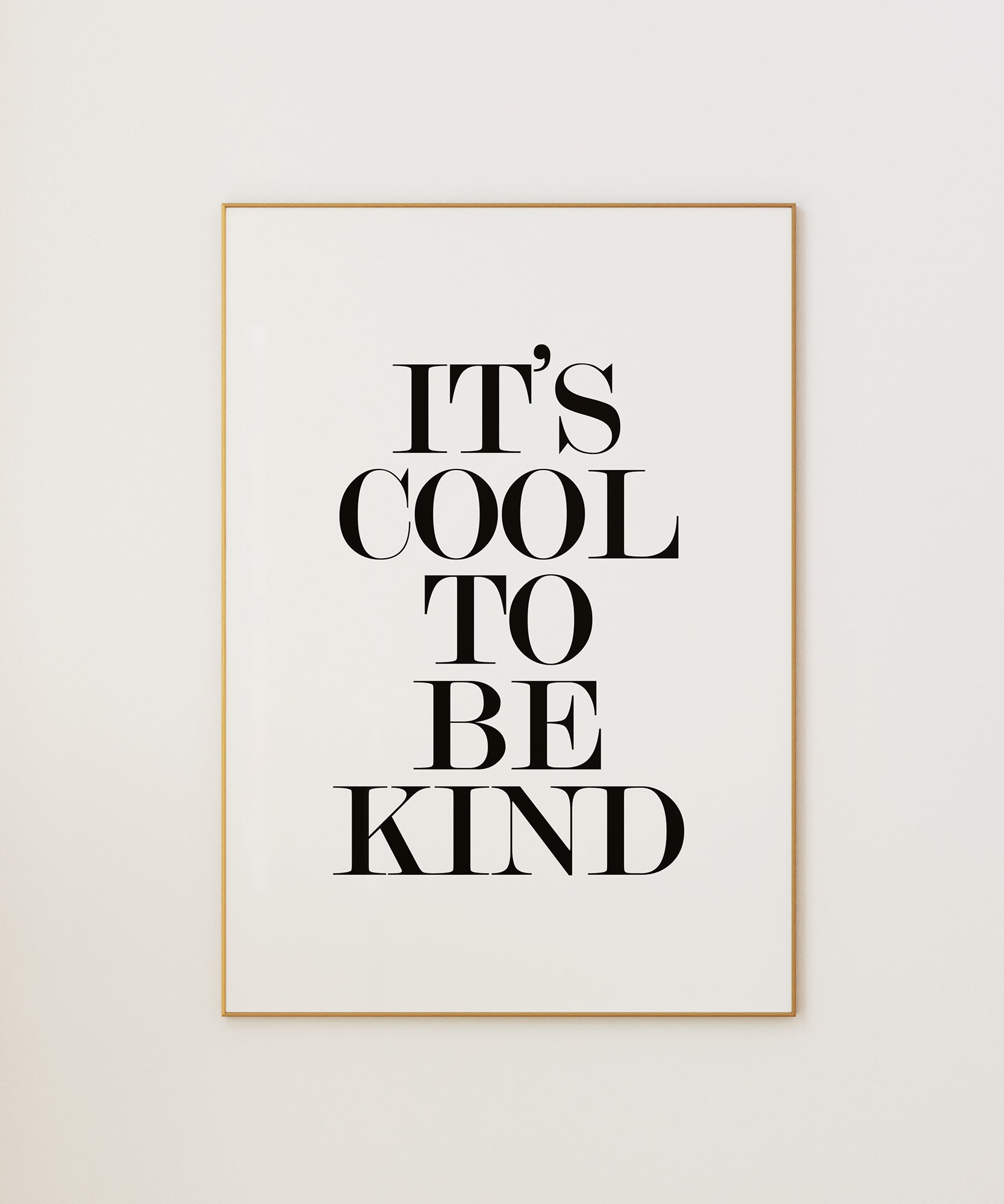 It's Cool To Be Kind