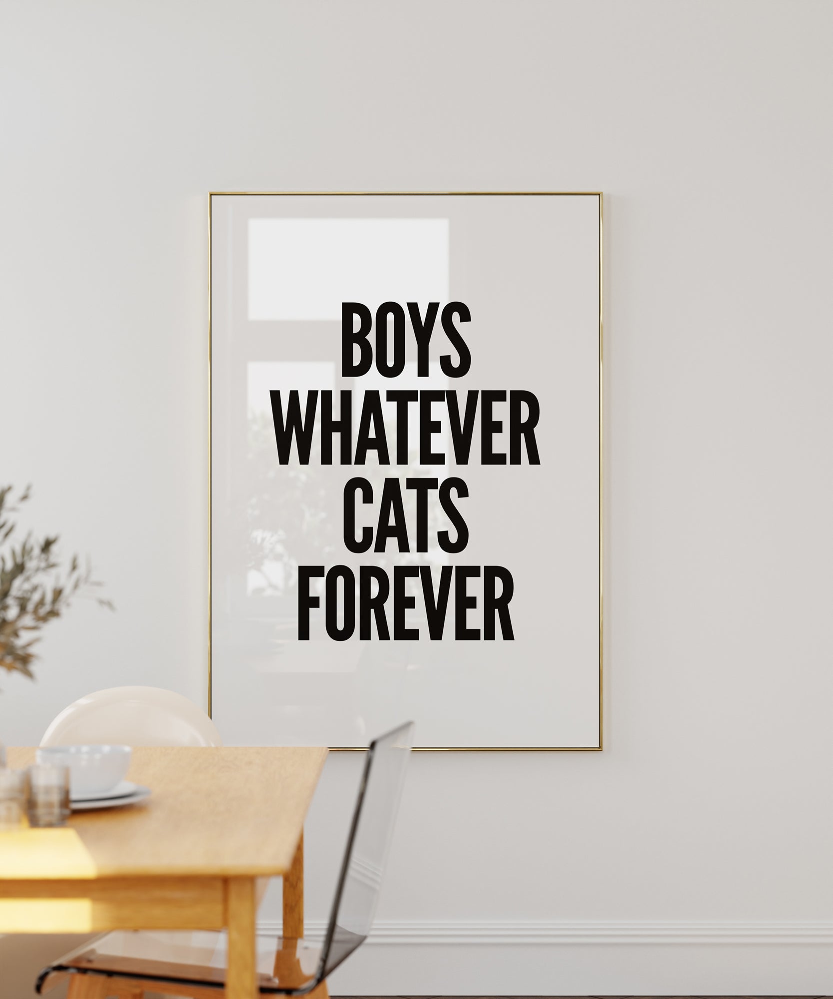 Boys Whatever Cats Forever