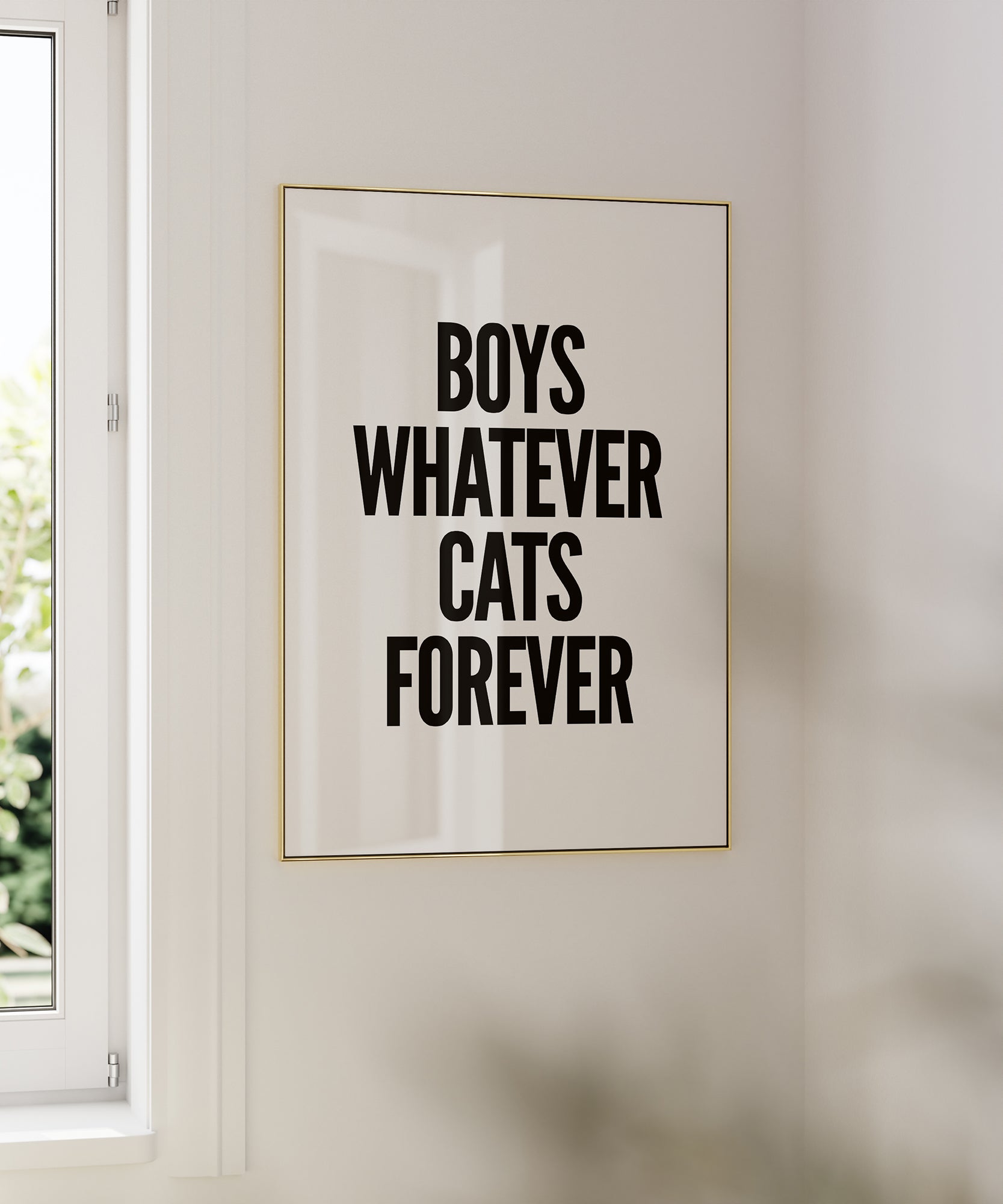 Boys Whatever Cats Forever