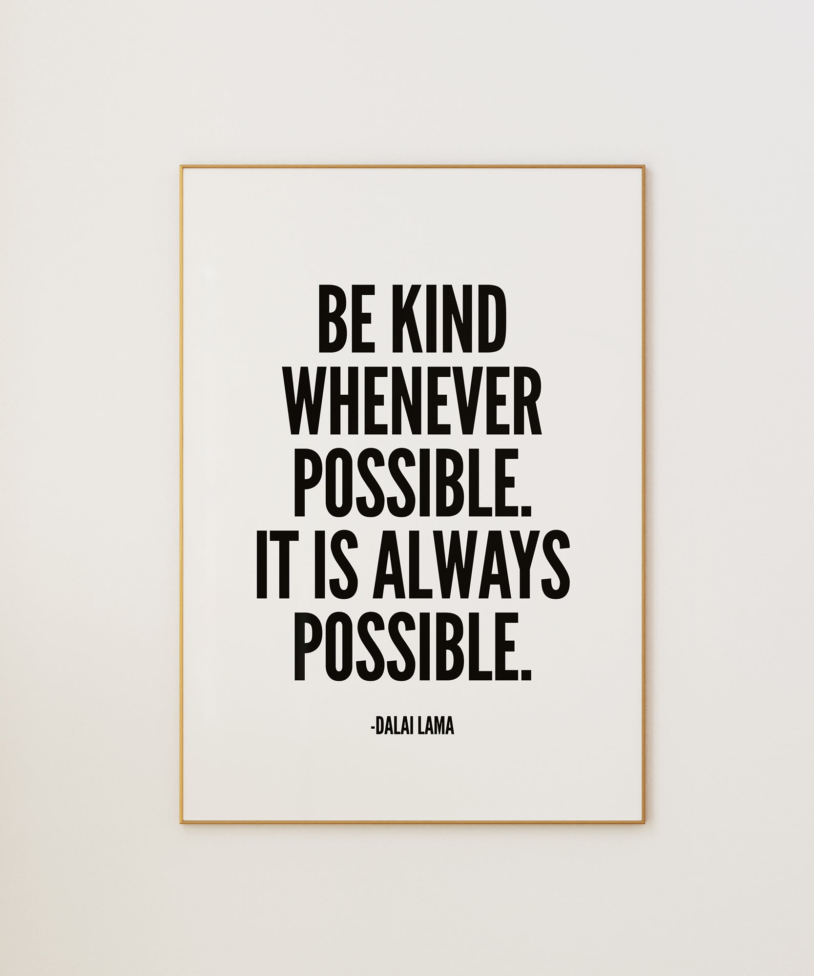Be Kind