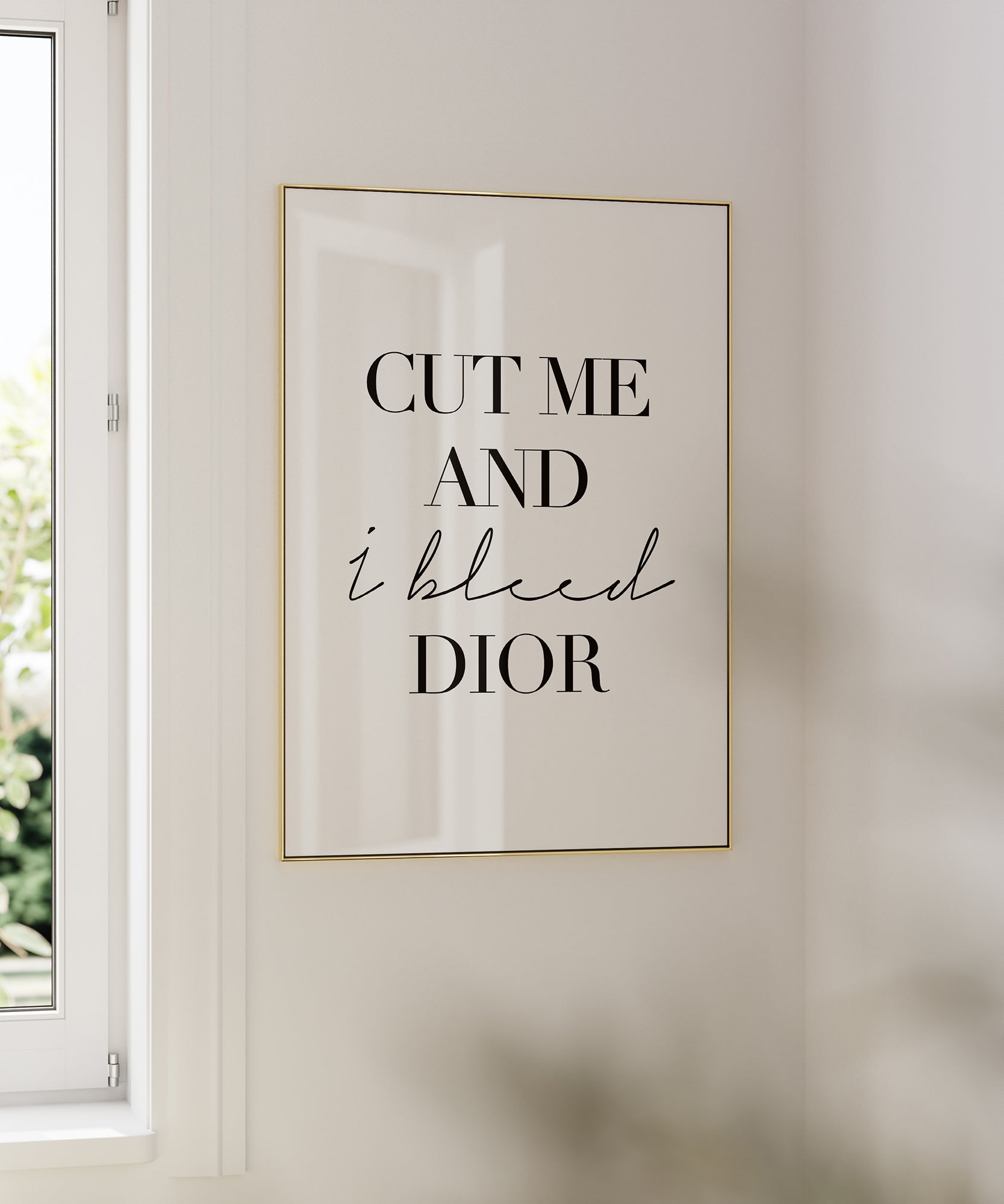 Cut Me And I Bleed Dior