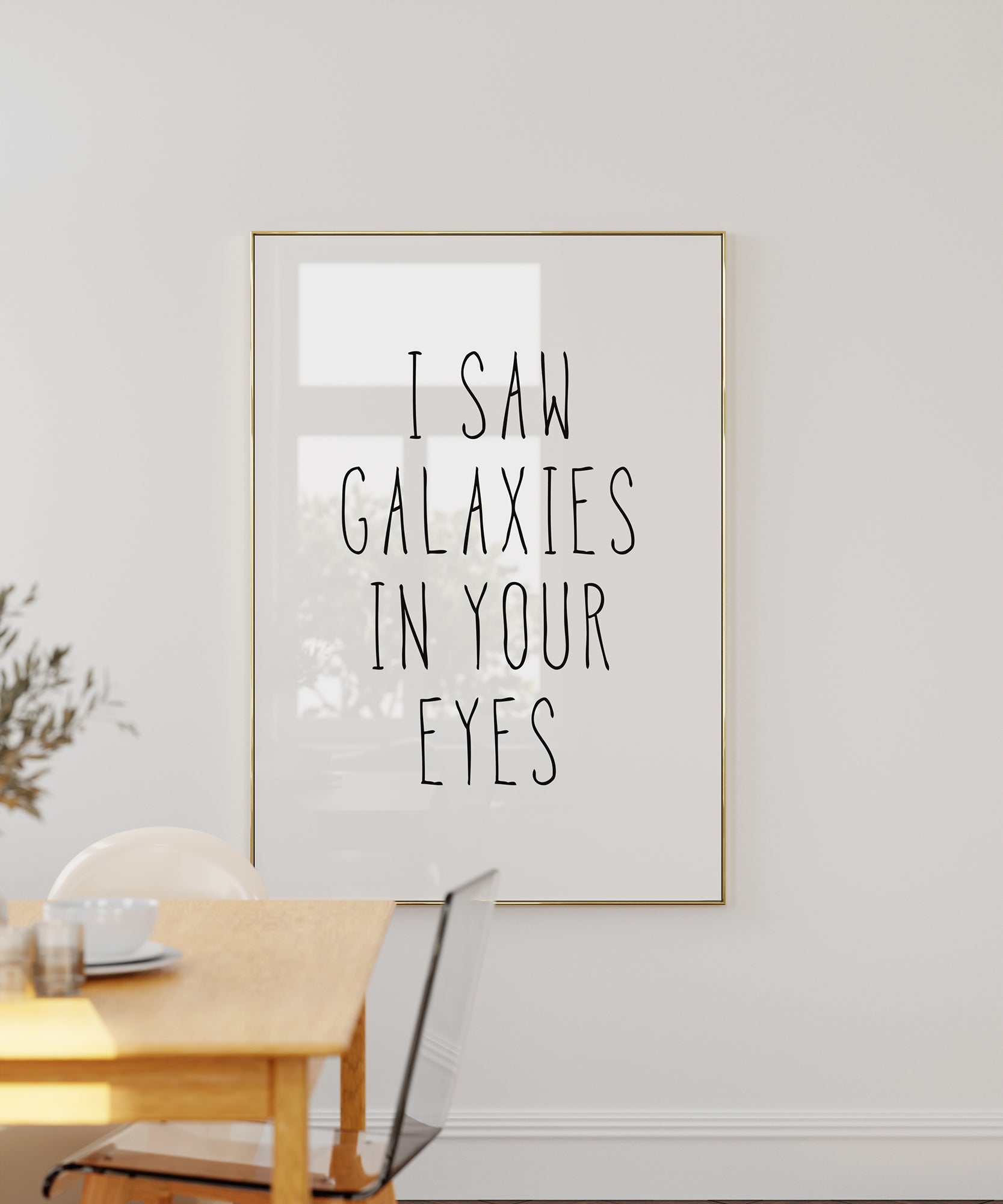 I Saw Galaxies