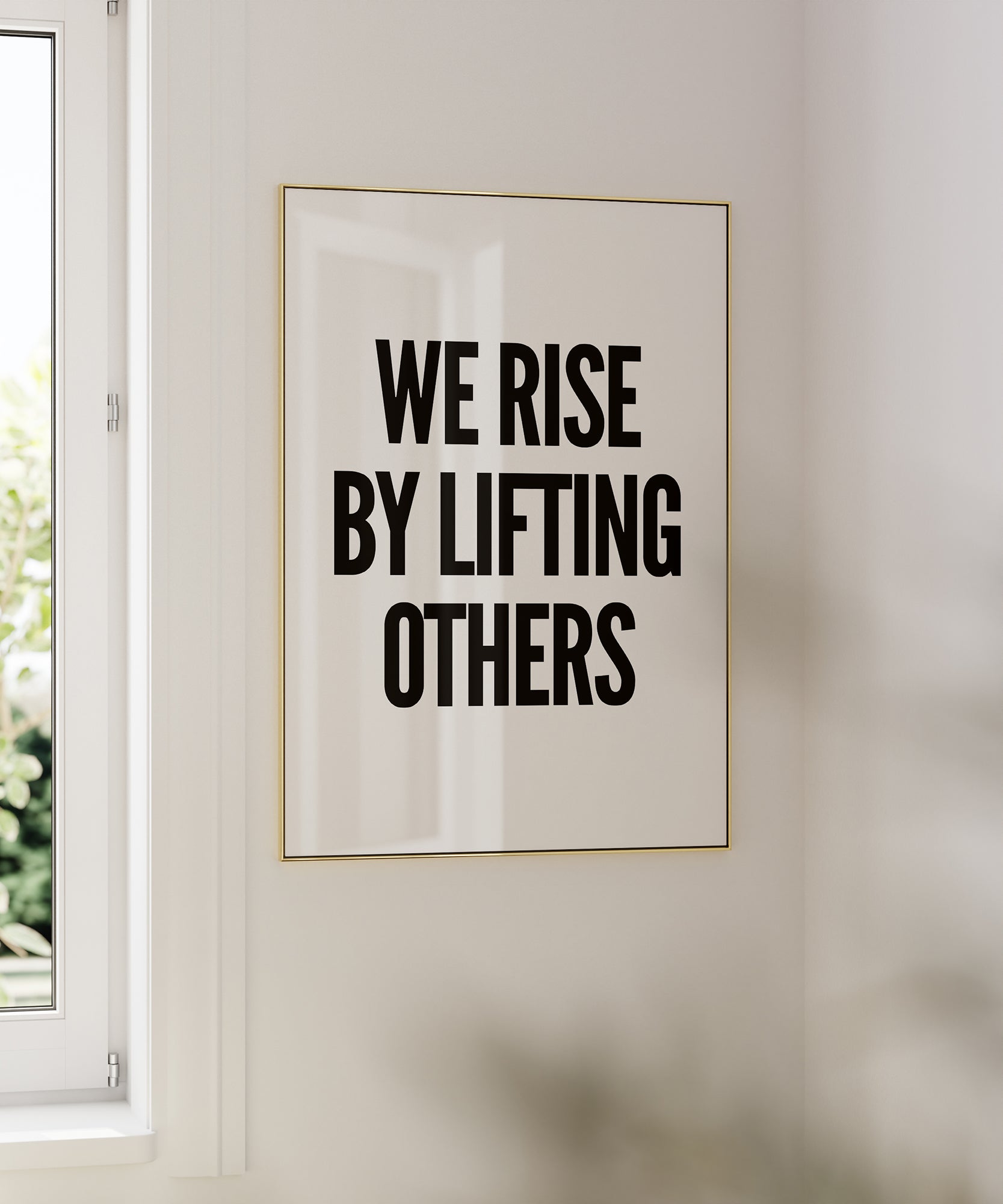 We Rise By Lifting Others