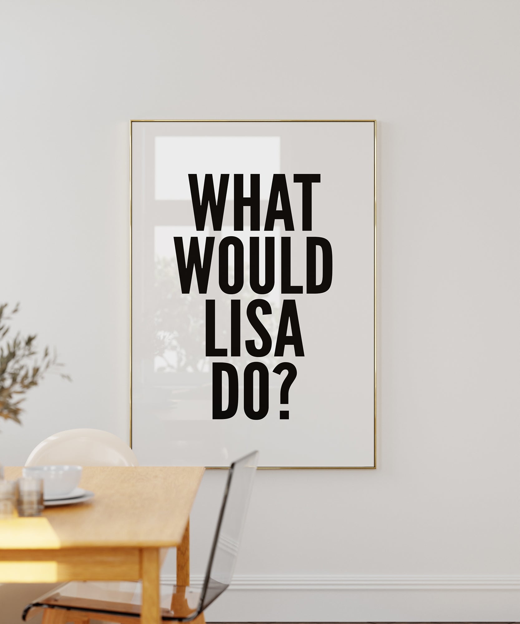 What Would Lisa Do?
