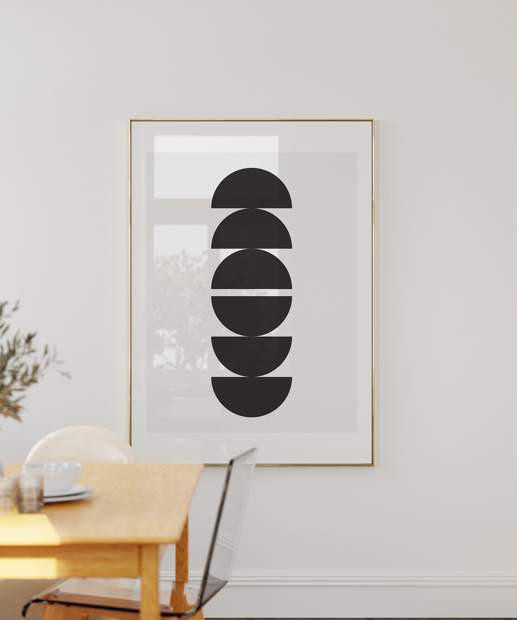 Mid-century Modern Twin
