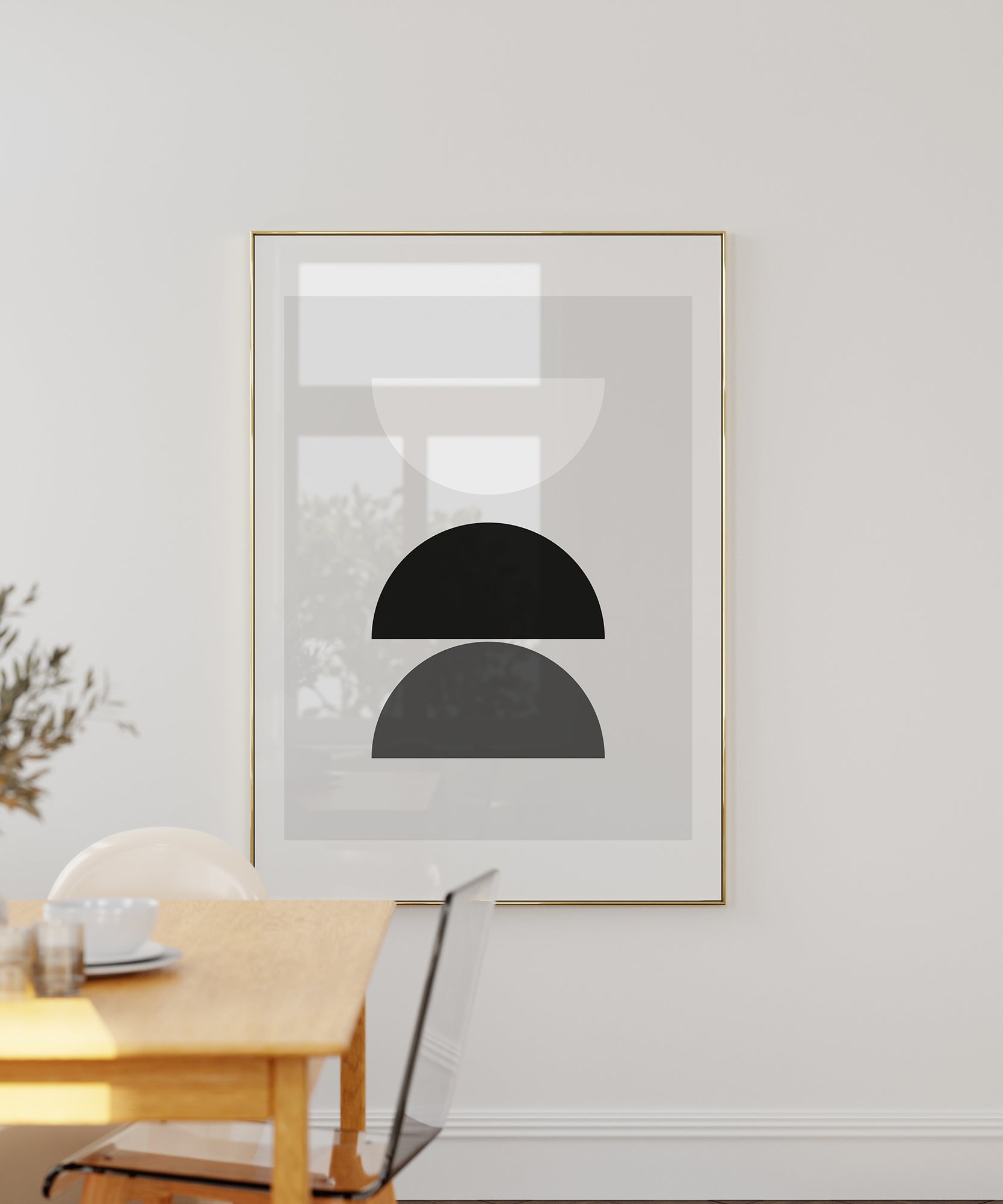 Mid-century Three Colors