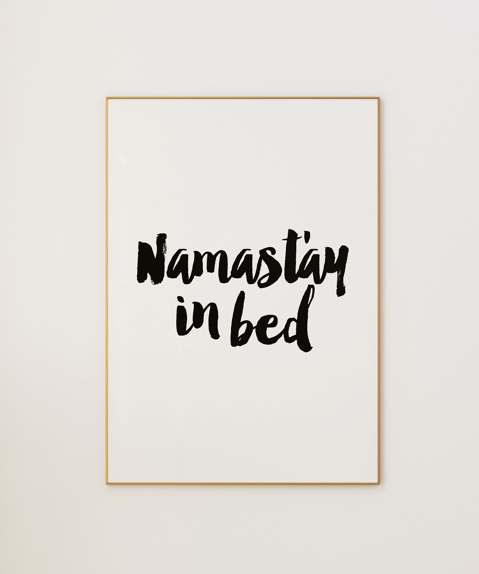 Namast'ay In Bed