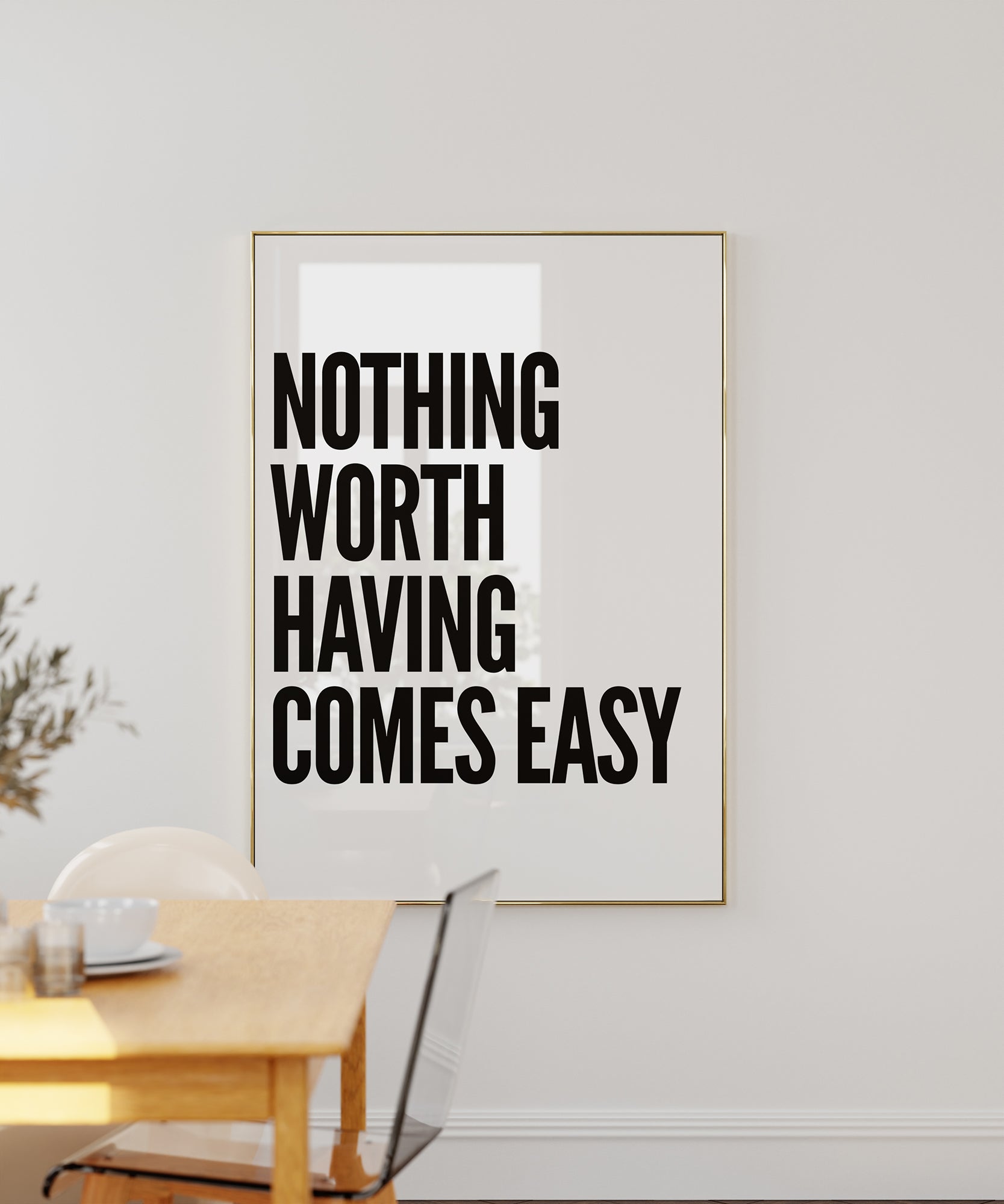 Nothing Worth