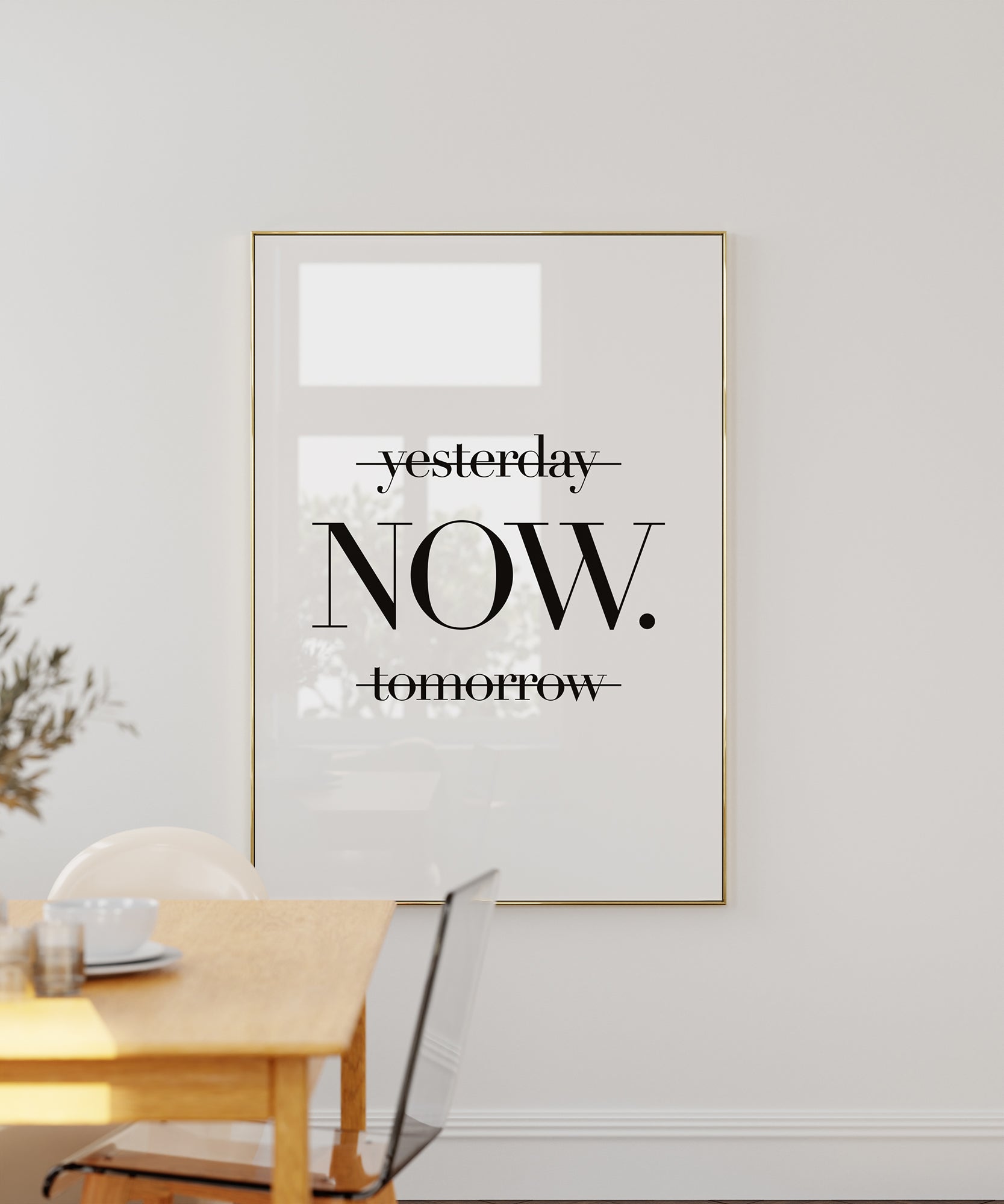 Yesterday Now Tomorrow