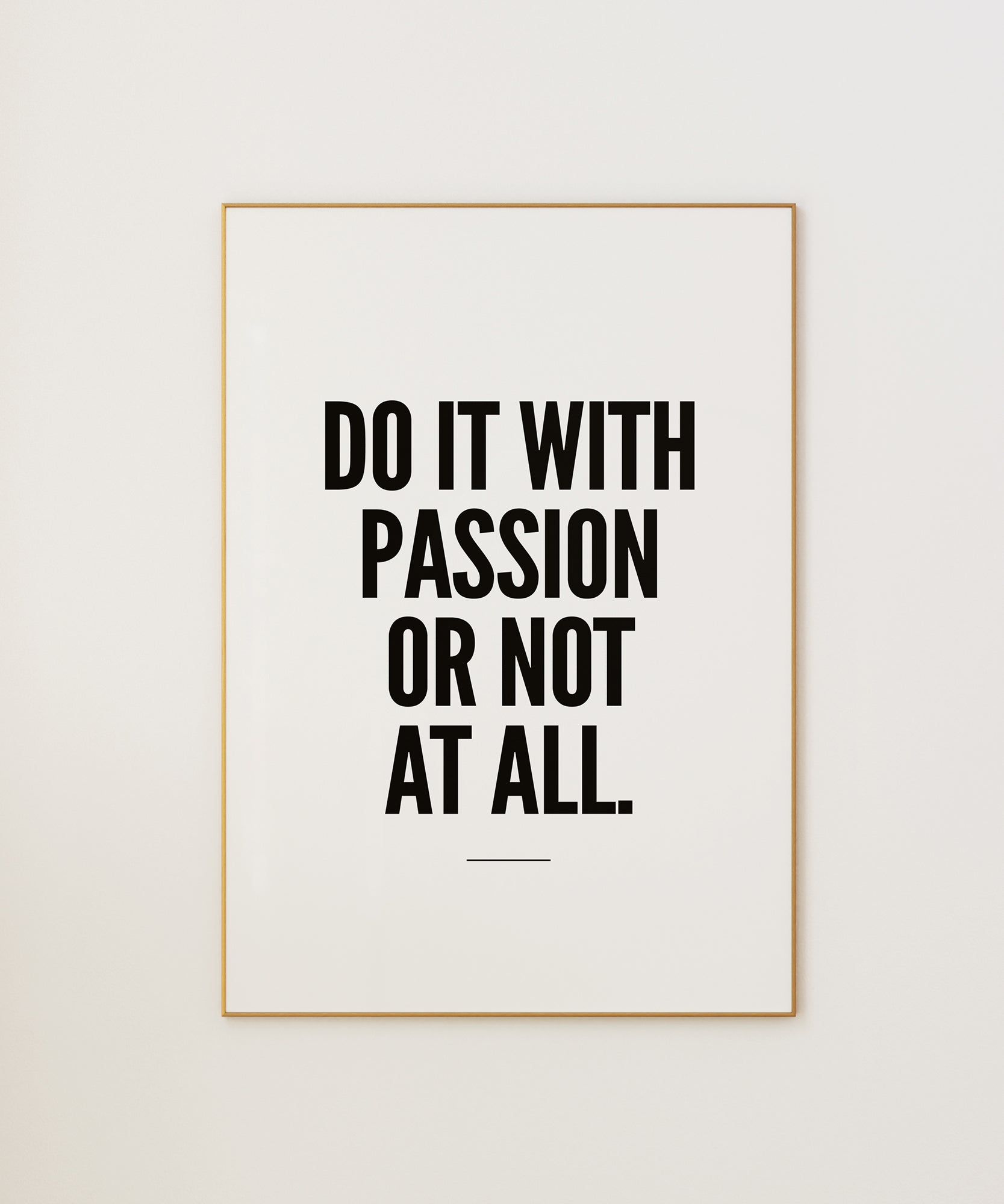 Do It With Passion