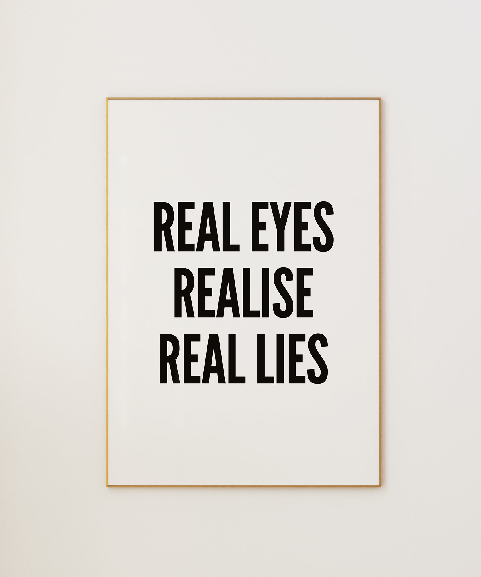 Real Lies