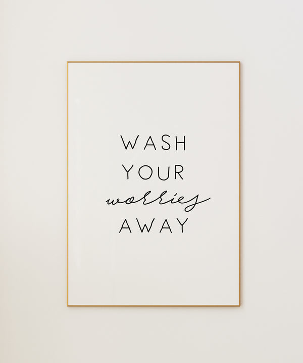 Wash Your Worries