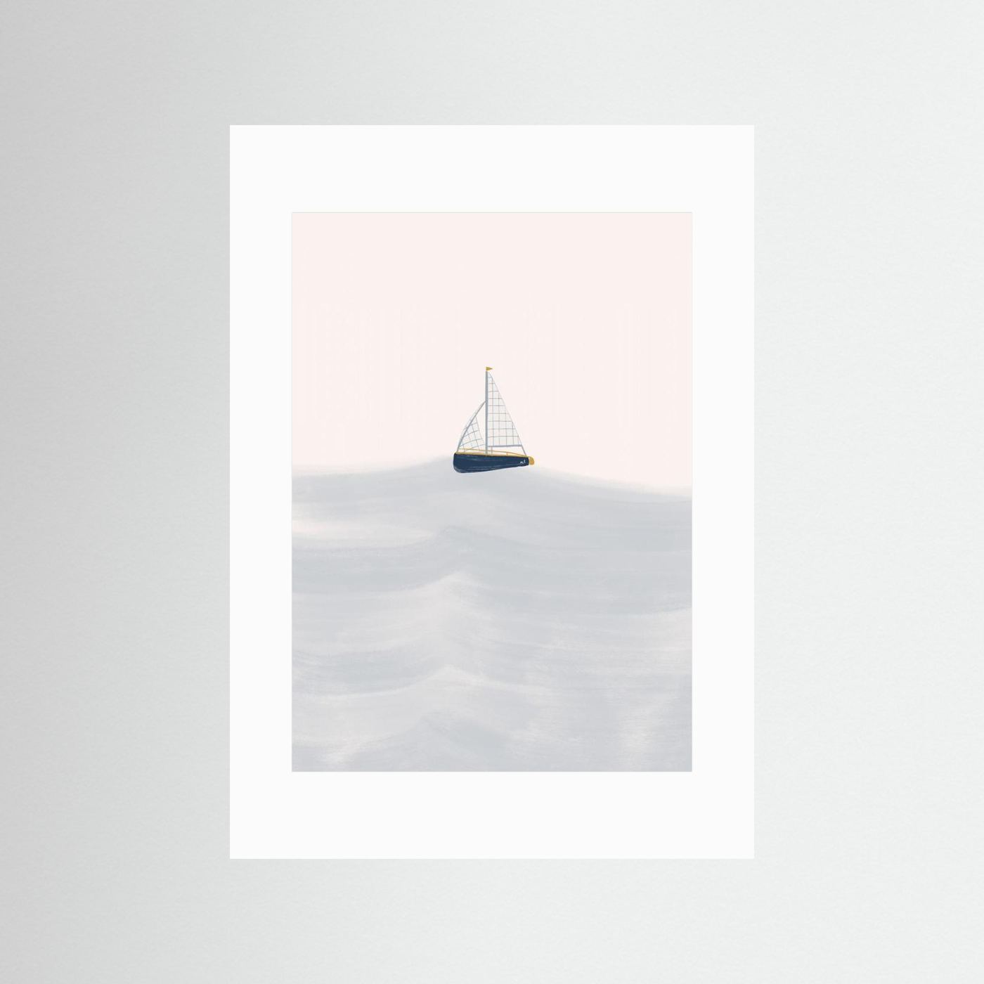 Sailing Boat by Menina Lisboa