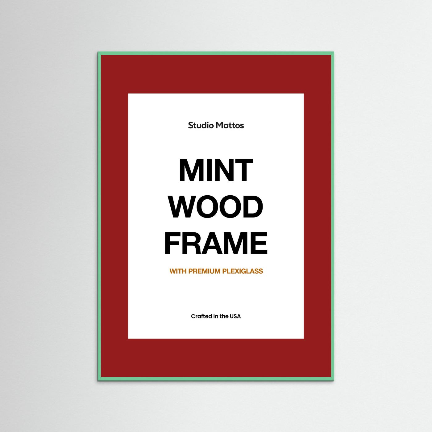 Mint Wood Frame