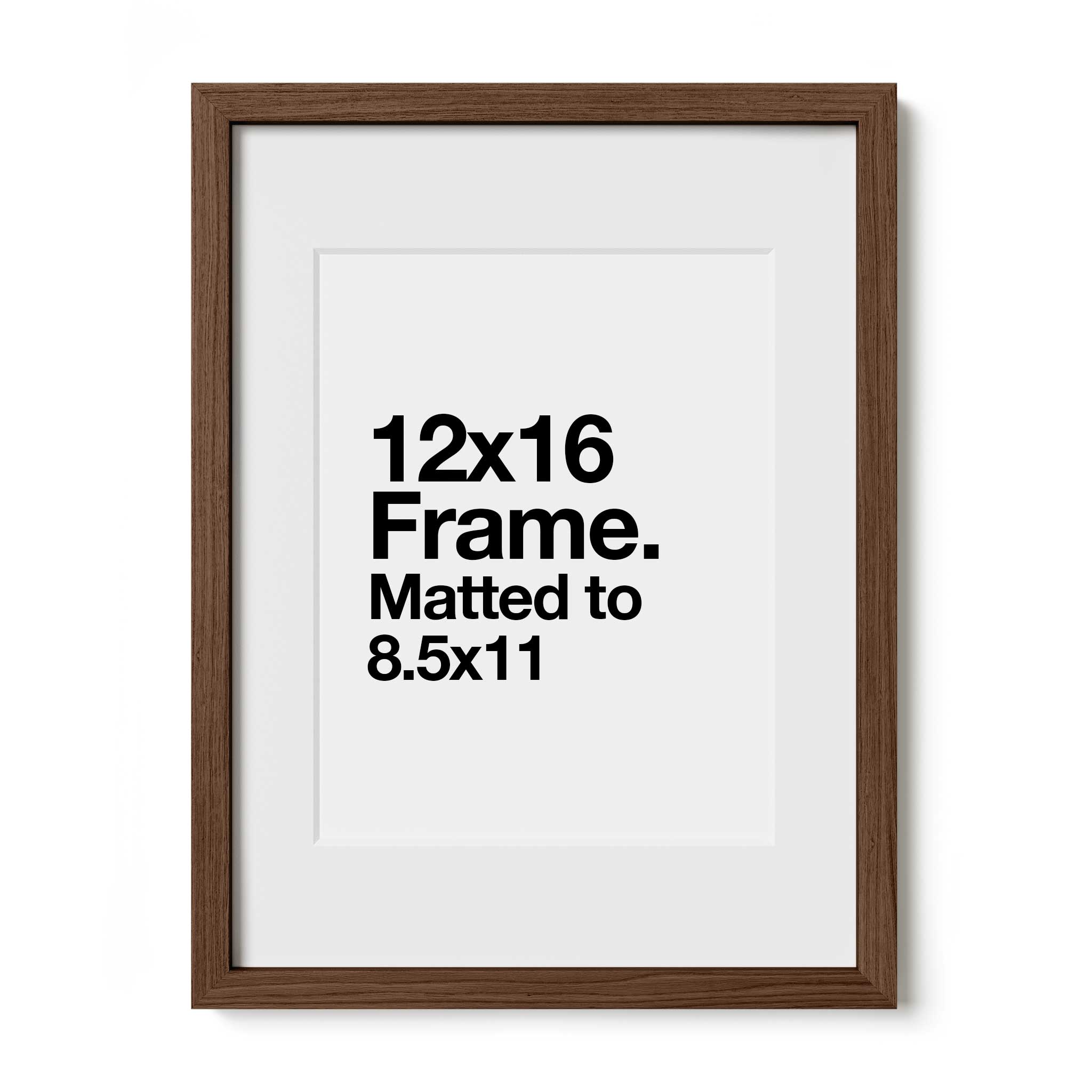Walnut Oak Frame