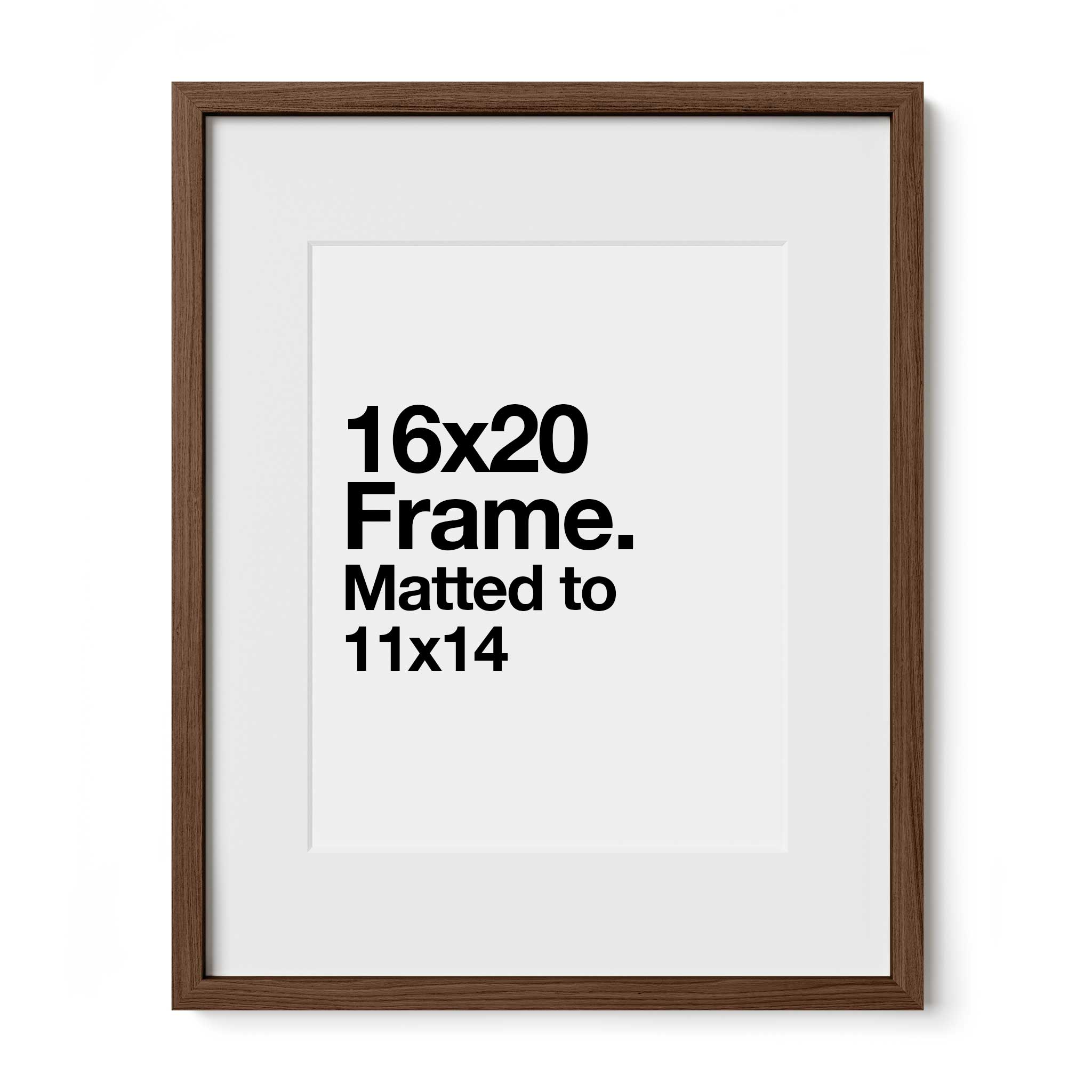 Walnut Oak Frame