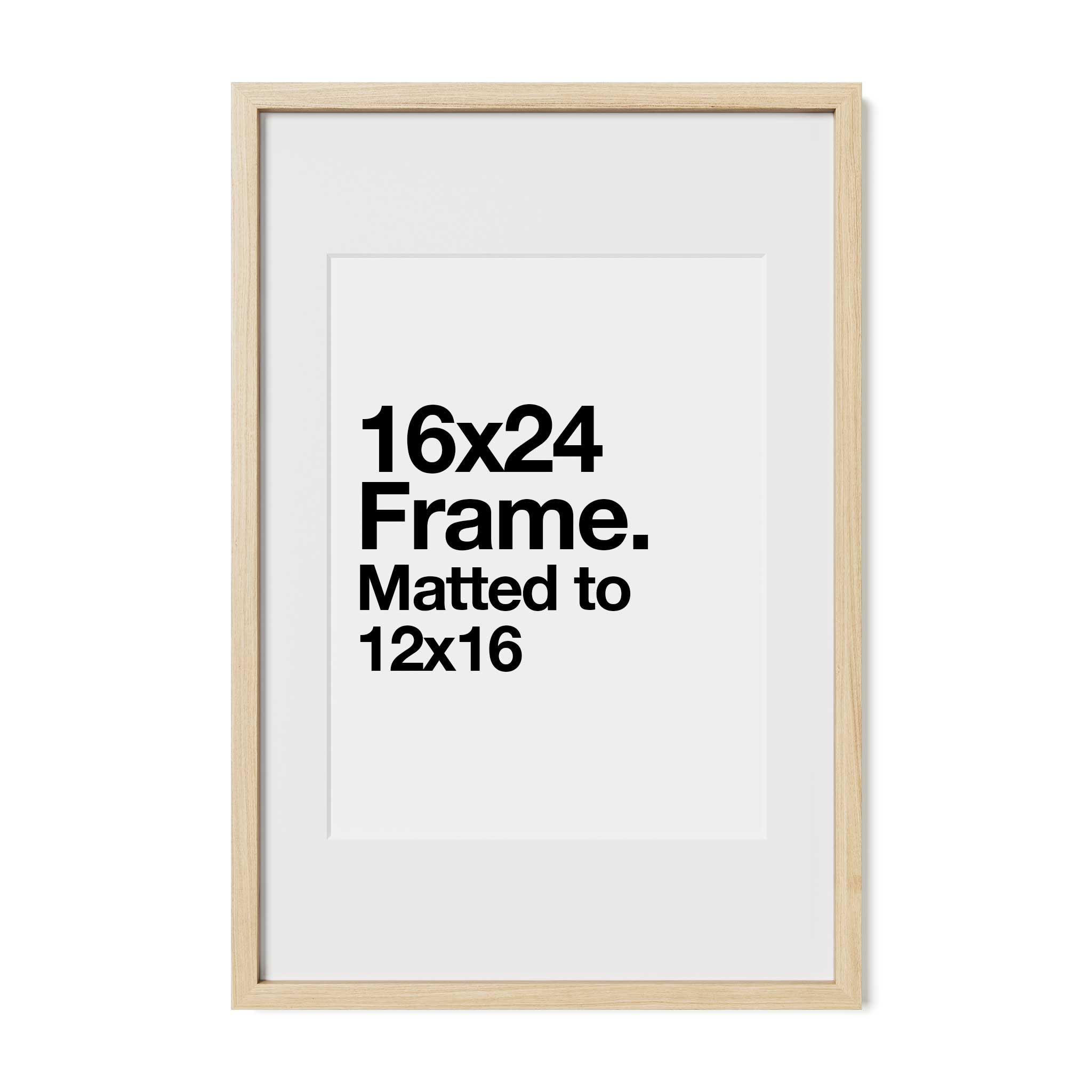 Natural Oak Frame