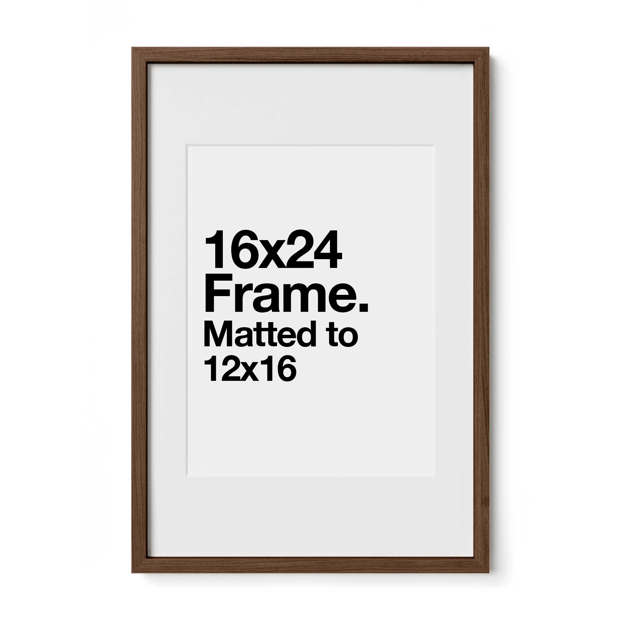 Walnut Oak Frame