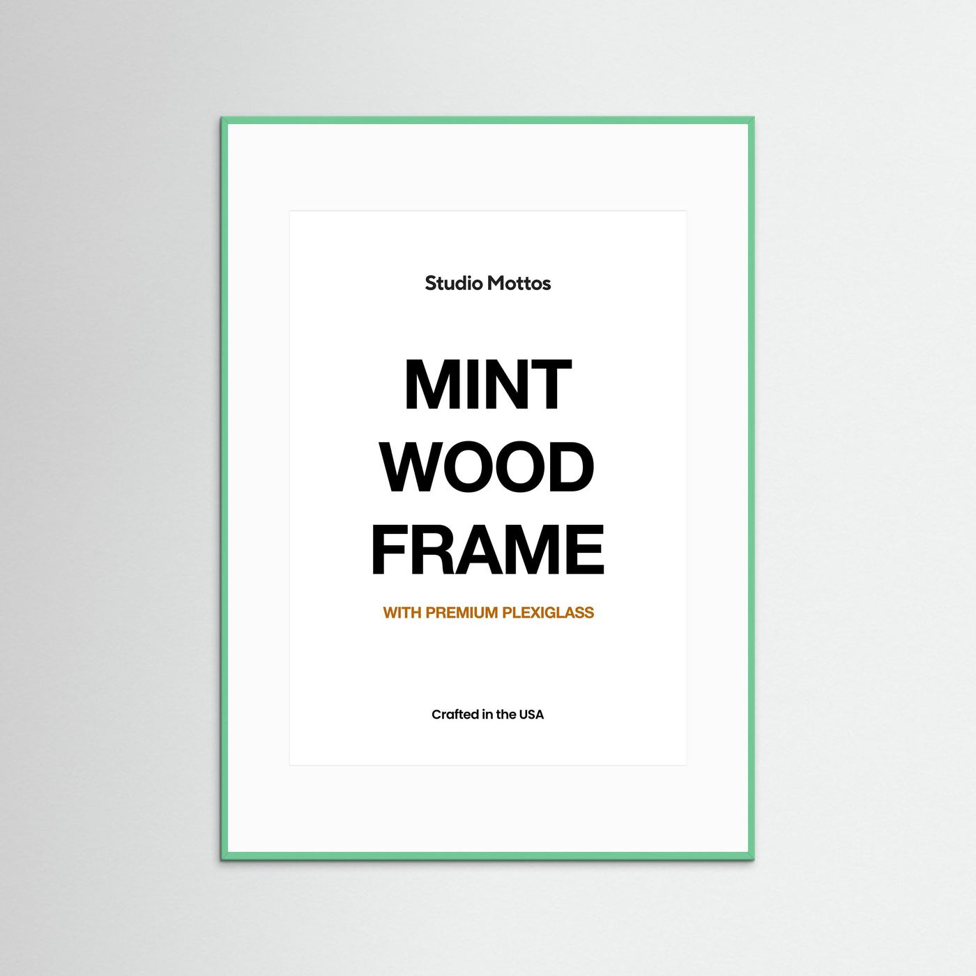 Mint Wood Frame