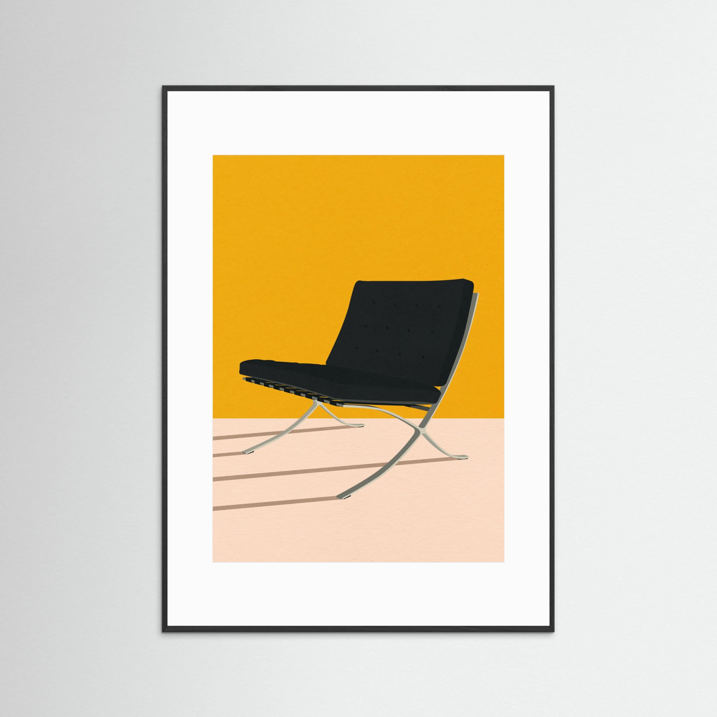 Barcelona Chair By Mies Van Der Rohe by Rosi Feist