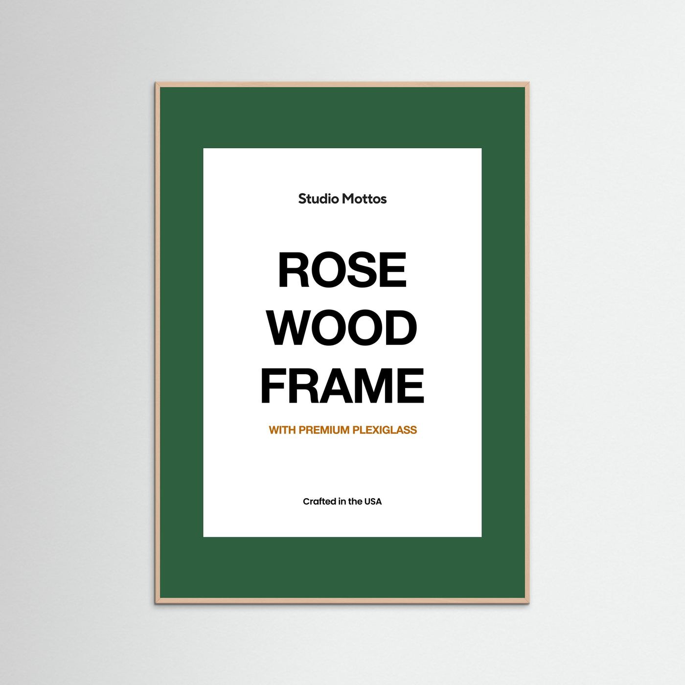 Rose Wood Frame