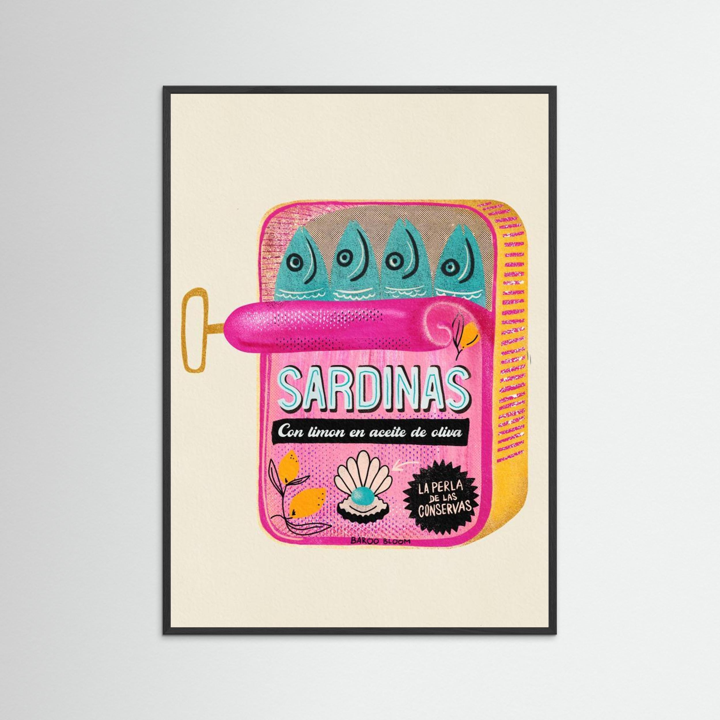 Sardines Tin Can by Baroo Bloom