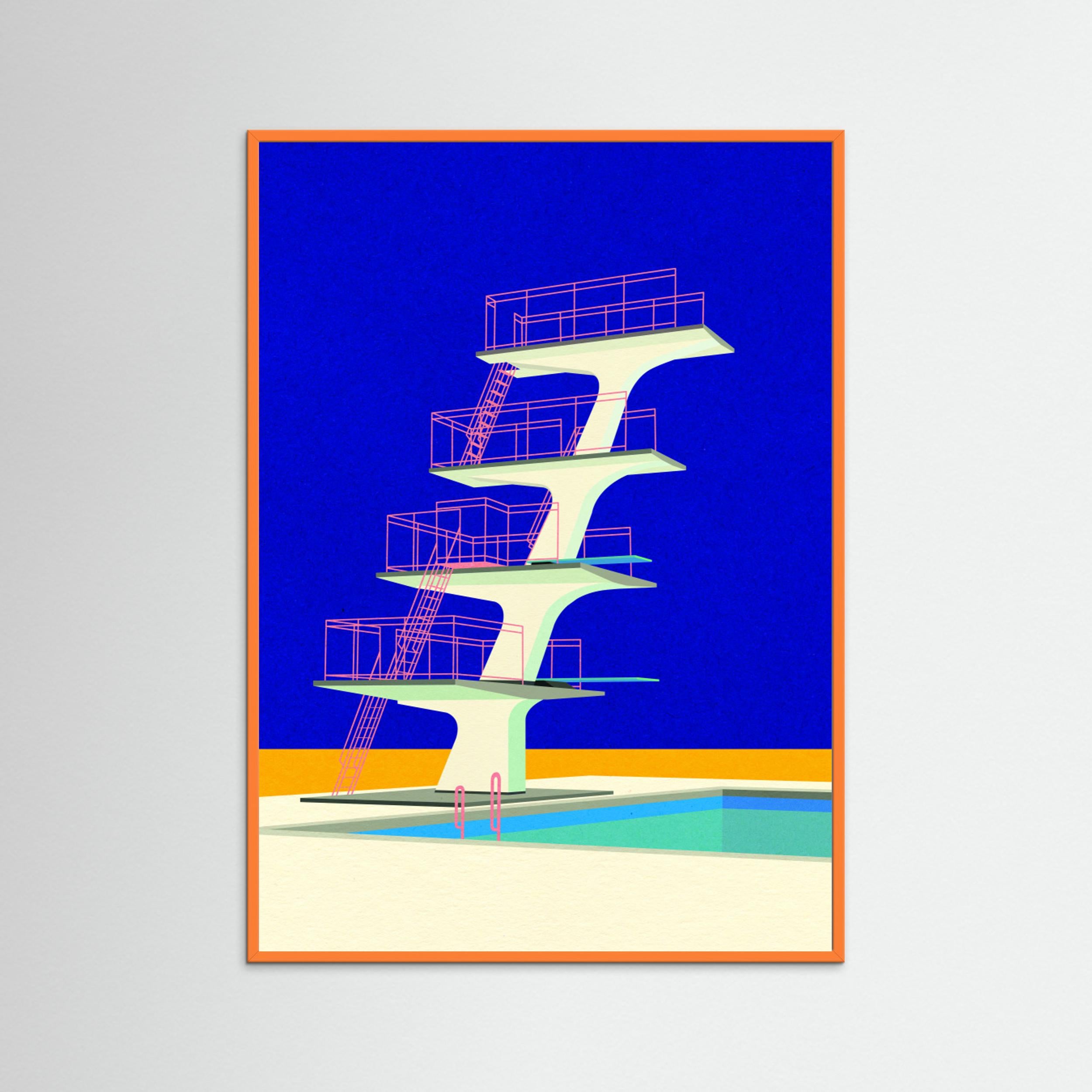 Diving Tower by Rosi Feist