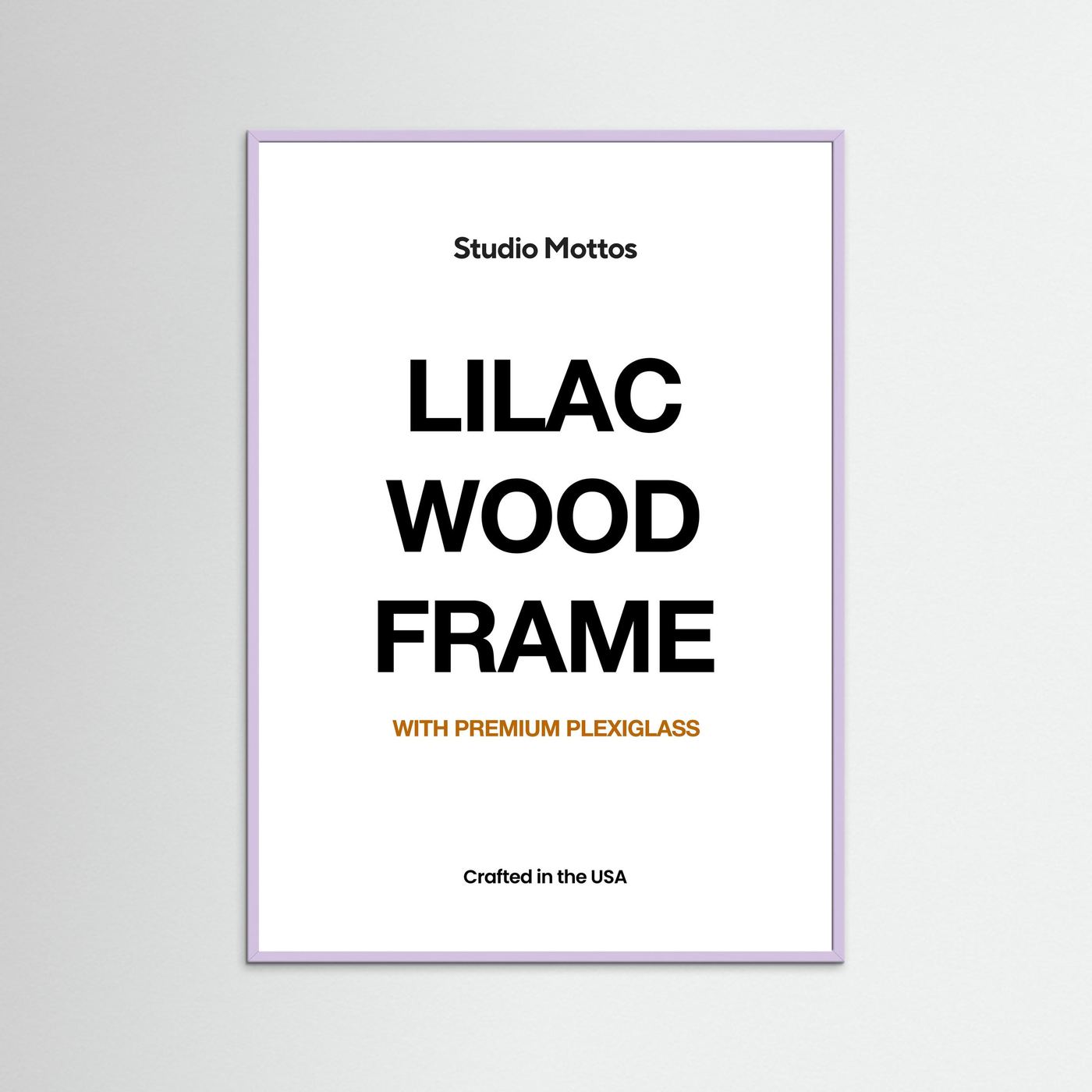 Lilac Wood Frame
