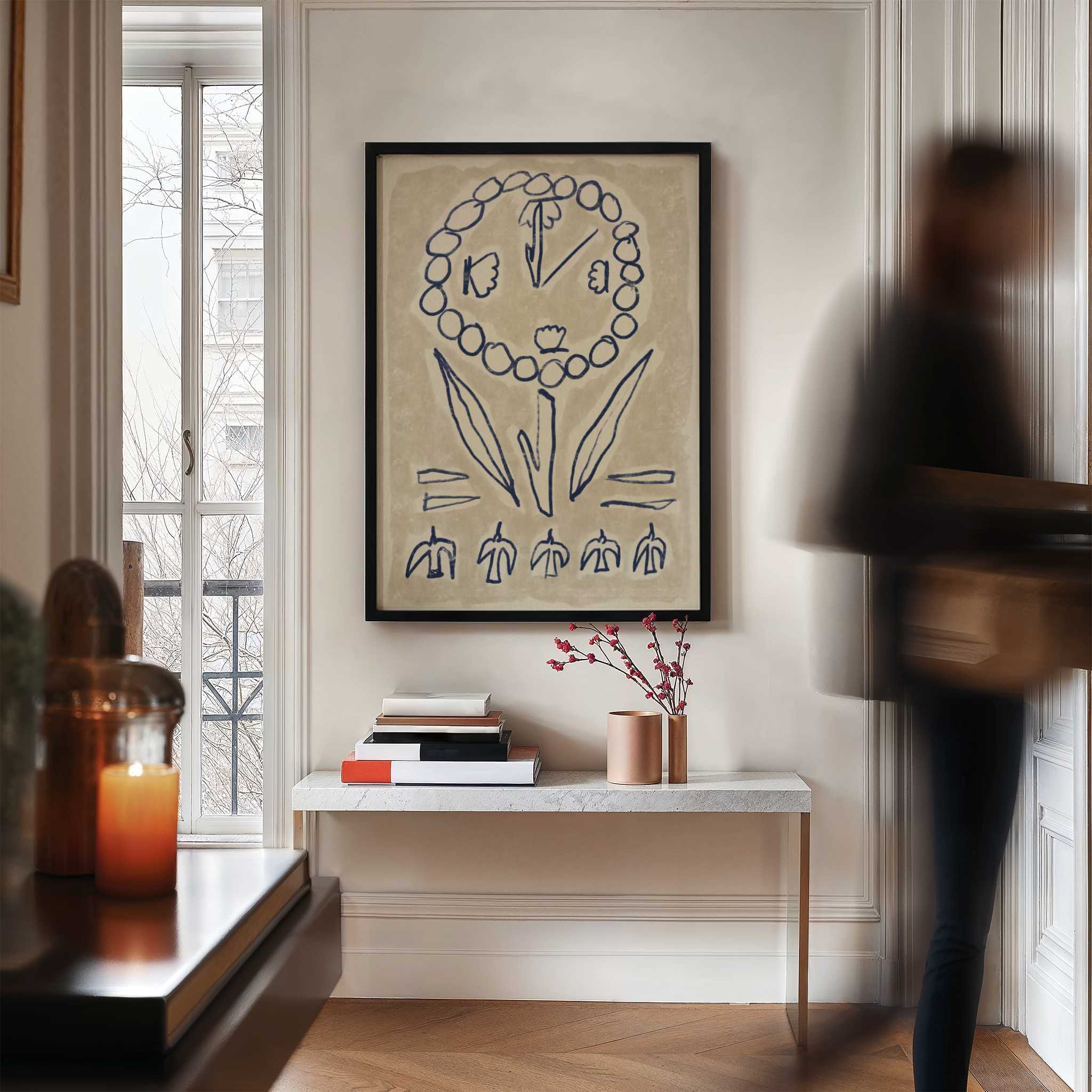 Folk Art Flower Symbols