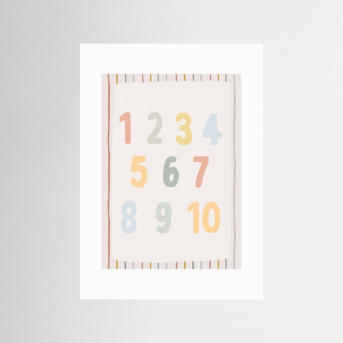 Numbers by Menina Lisboa