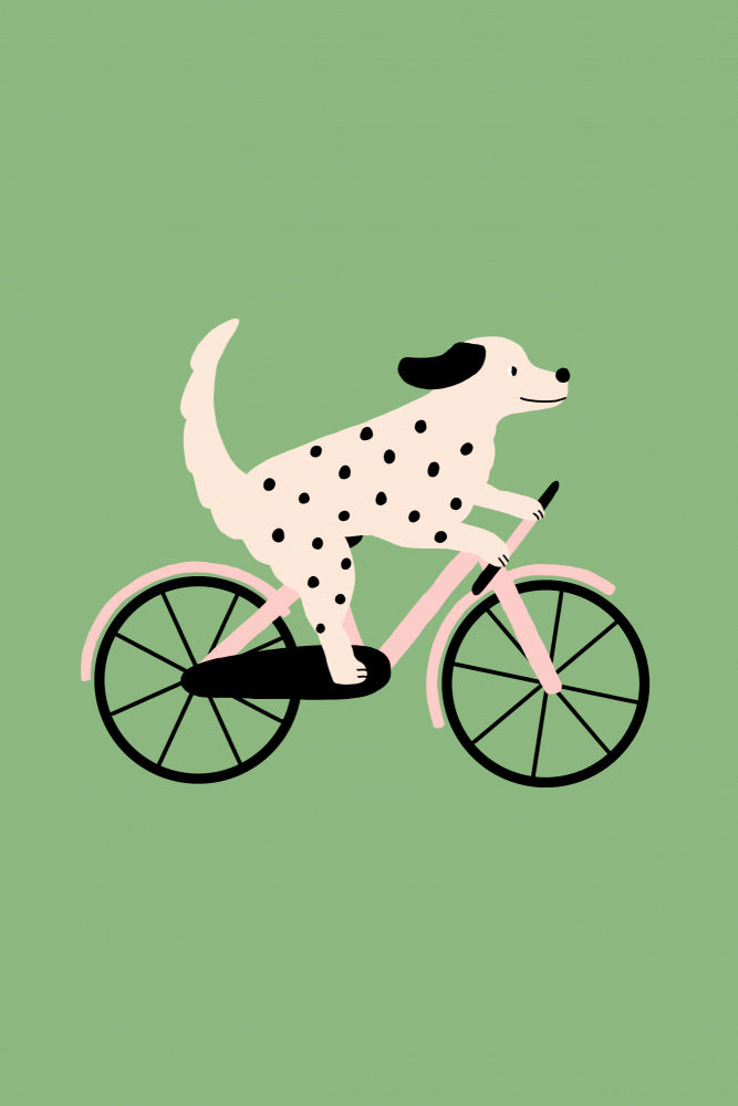 Dog on Bike