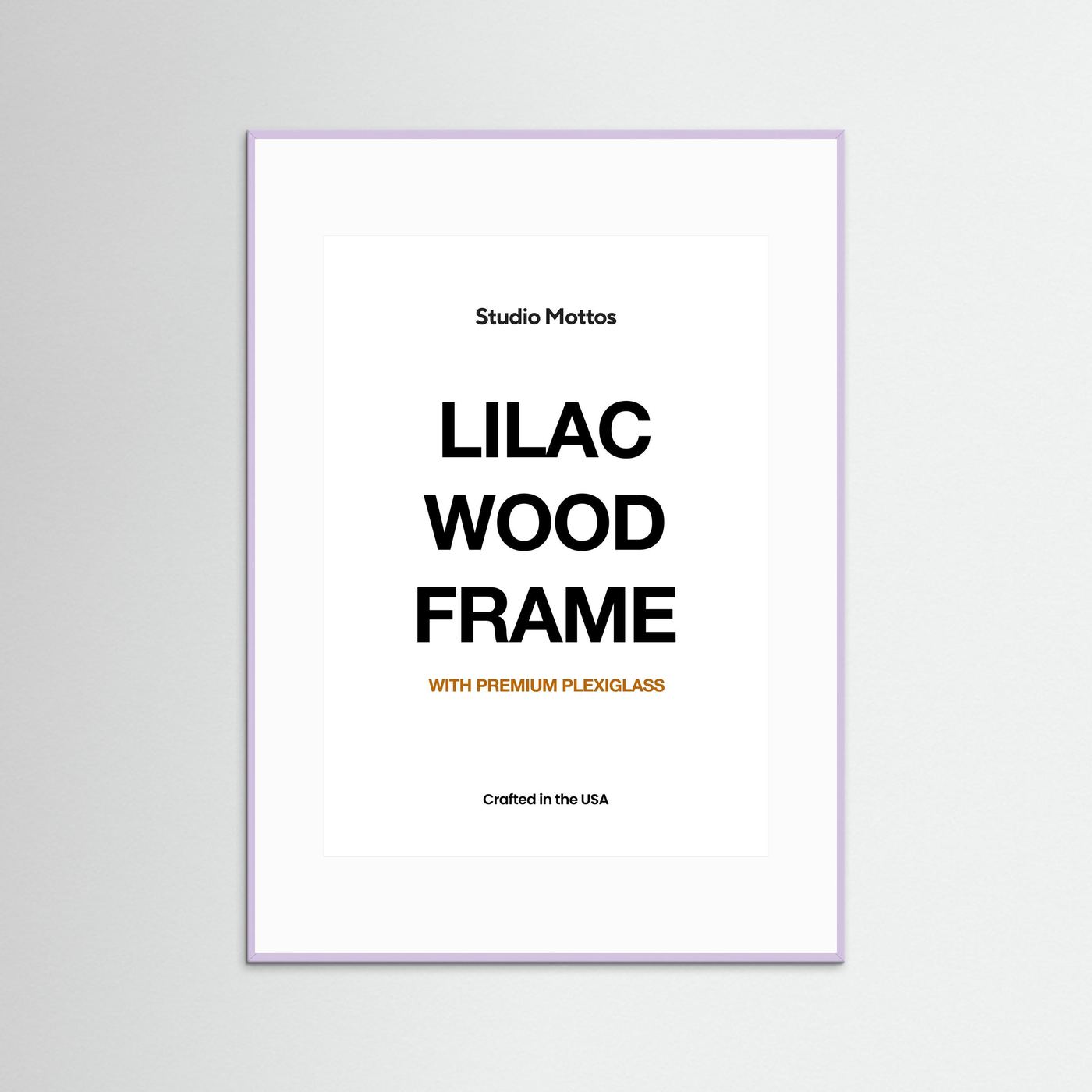 Lilac Wood Frame