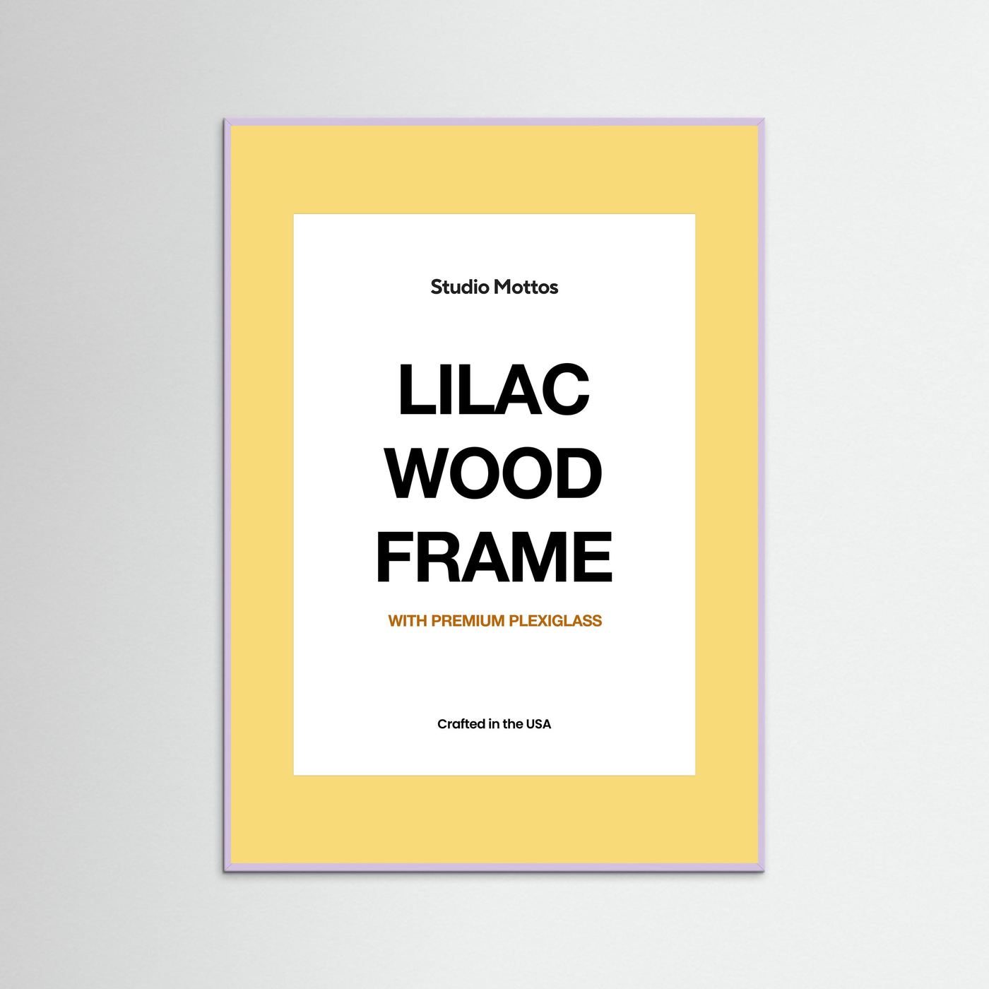 Lilac Wood Frame