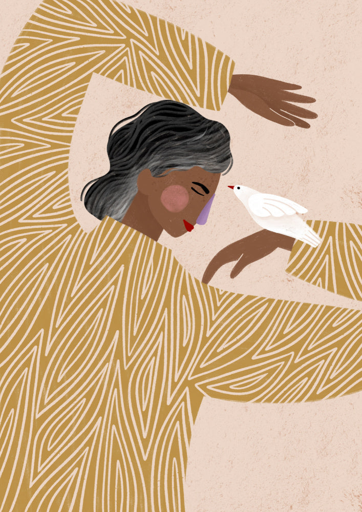 The Woman With He Bird