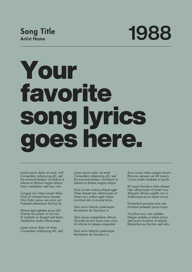 CUSTOM SONG SAGE