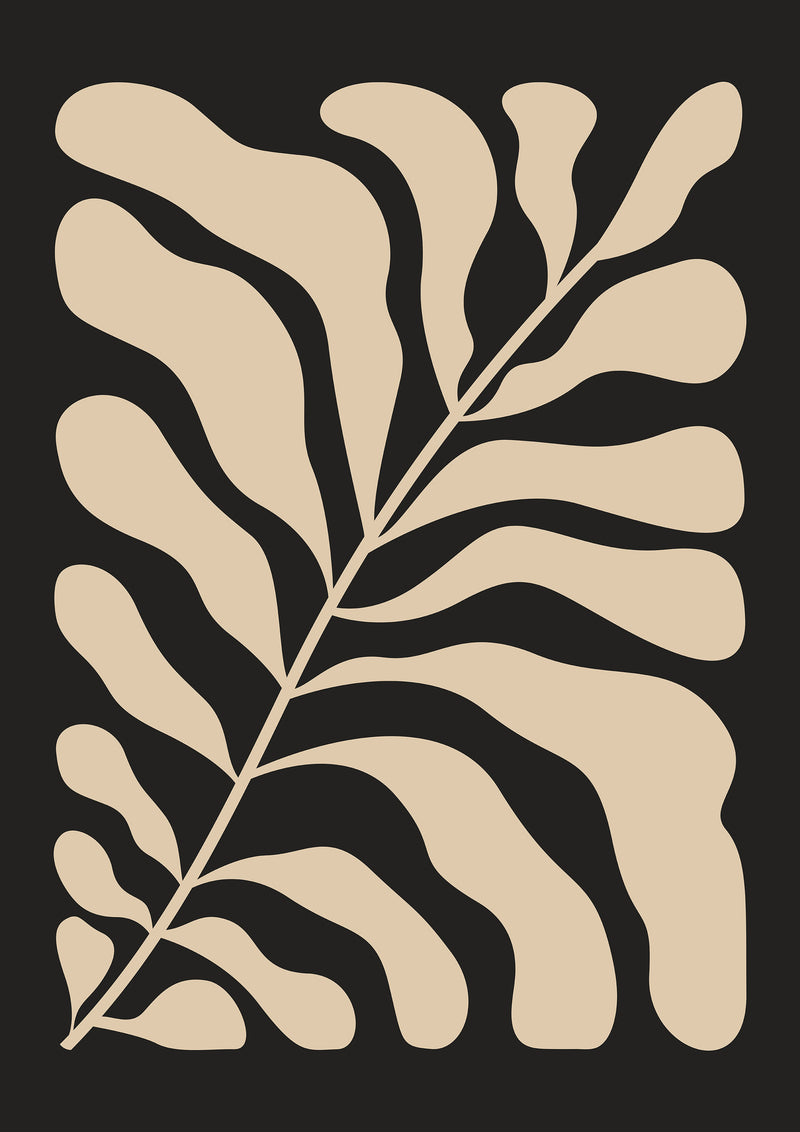 Minimal Botanical Silhouette