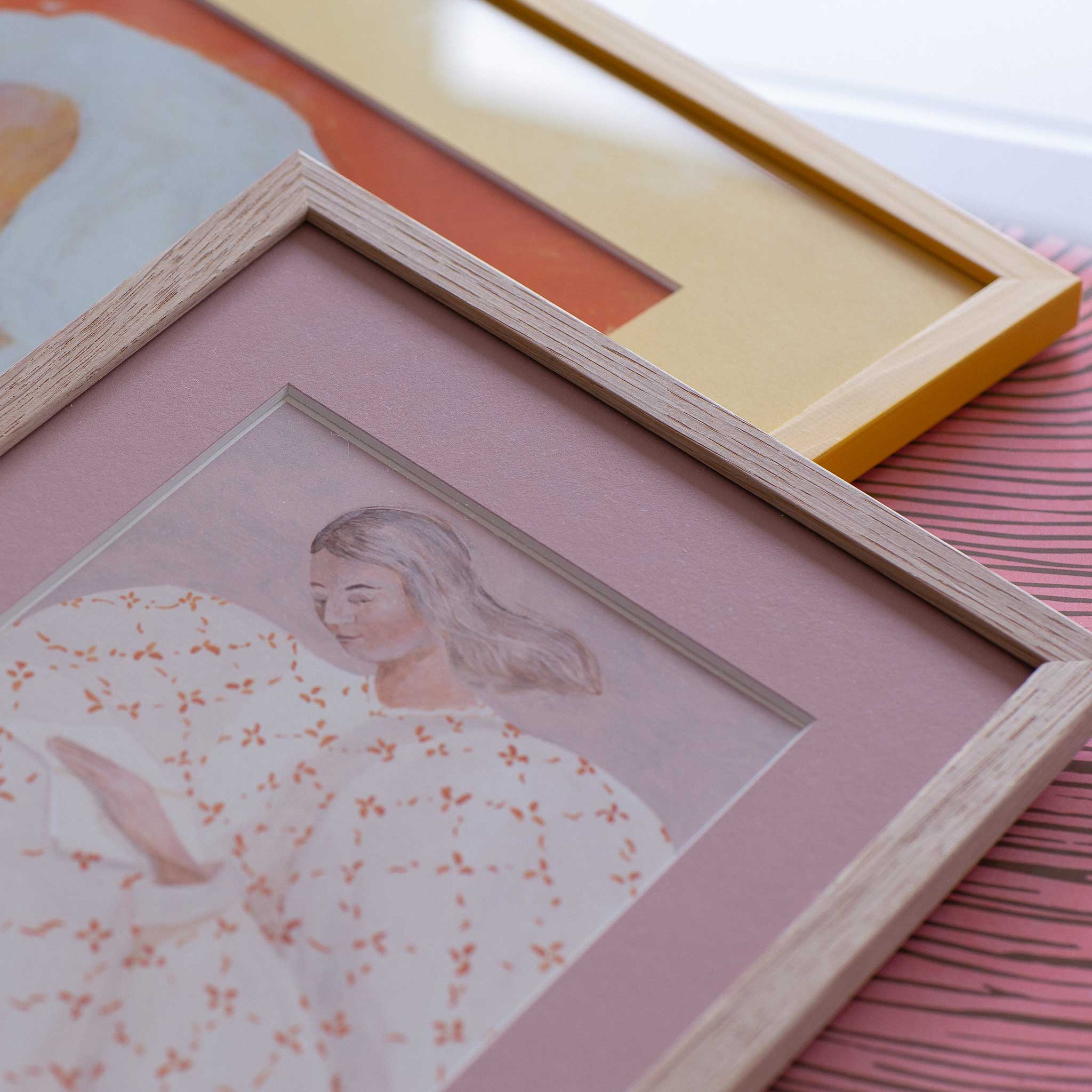 Nature Oak Frame With Plexiglass