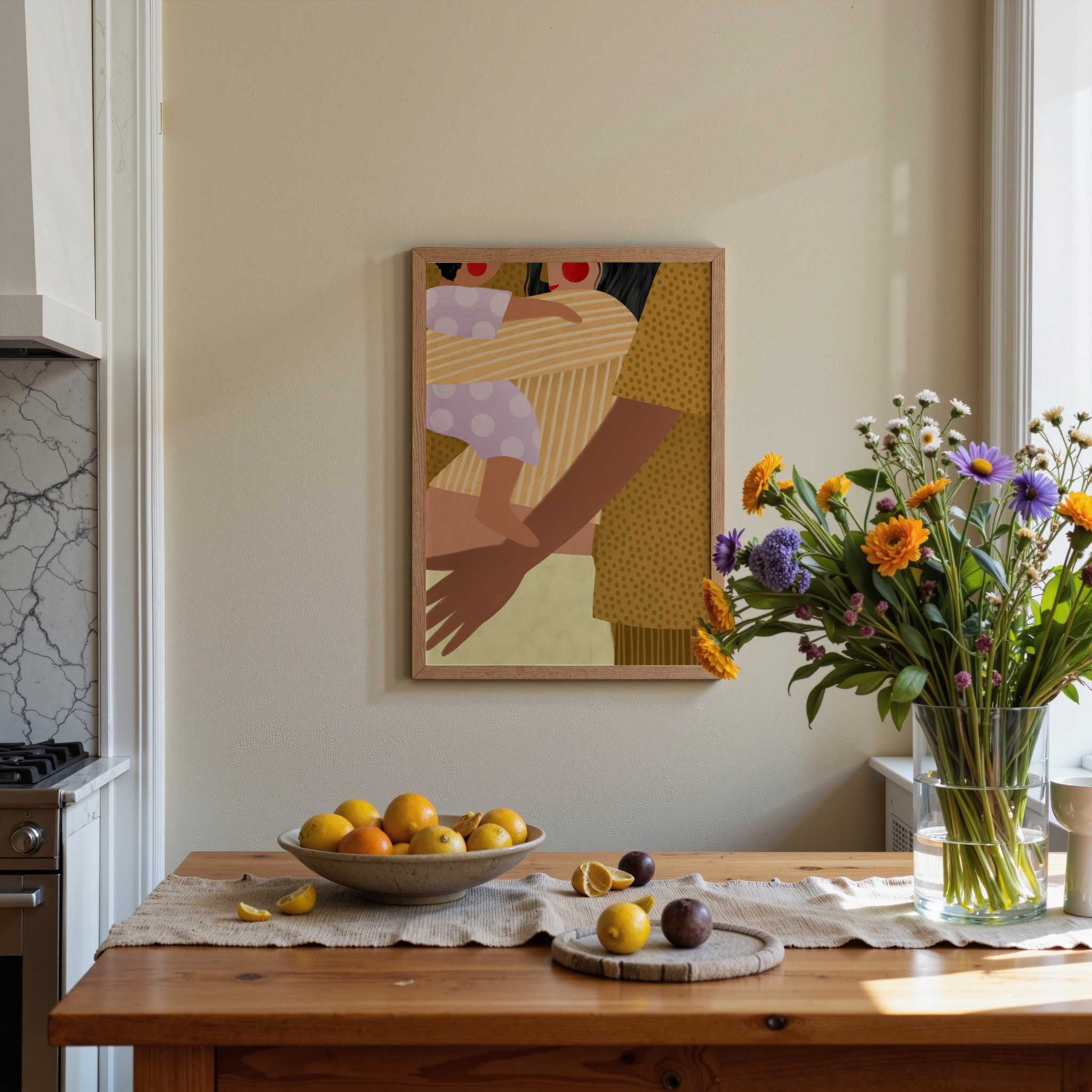 Family Hug by Bea Müller