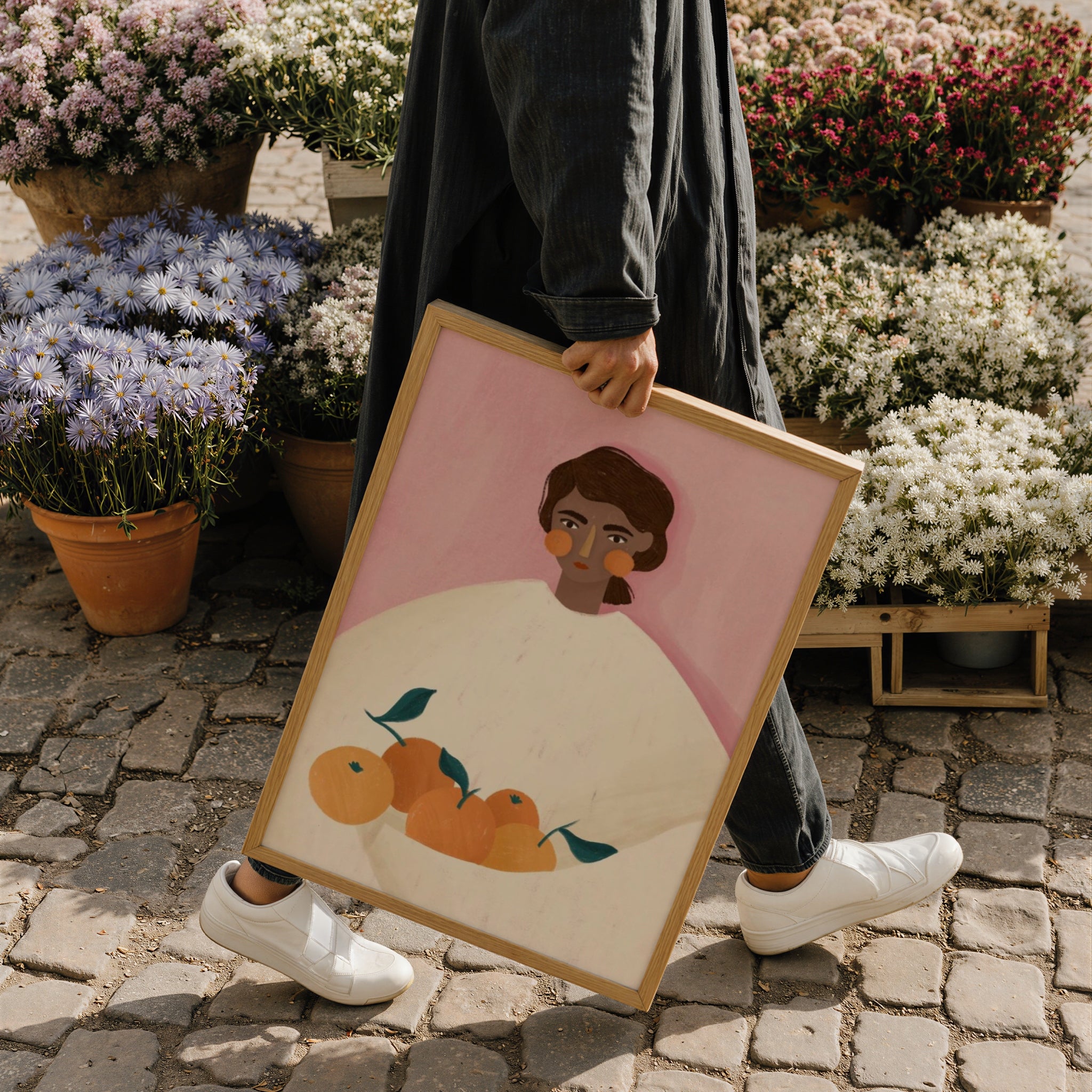 The Woman With the Oranges