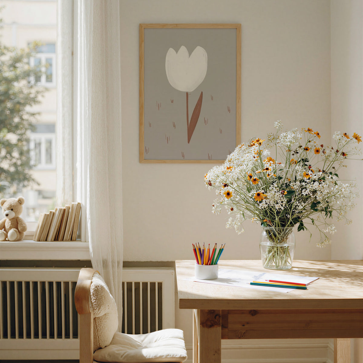 White Tulip – Gallery Wall Set