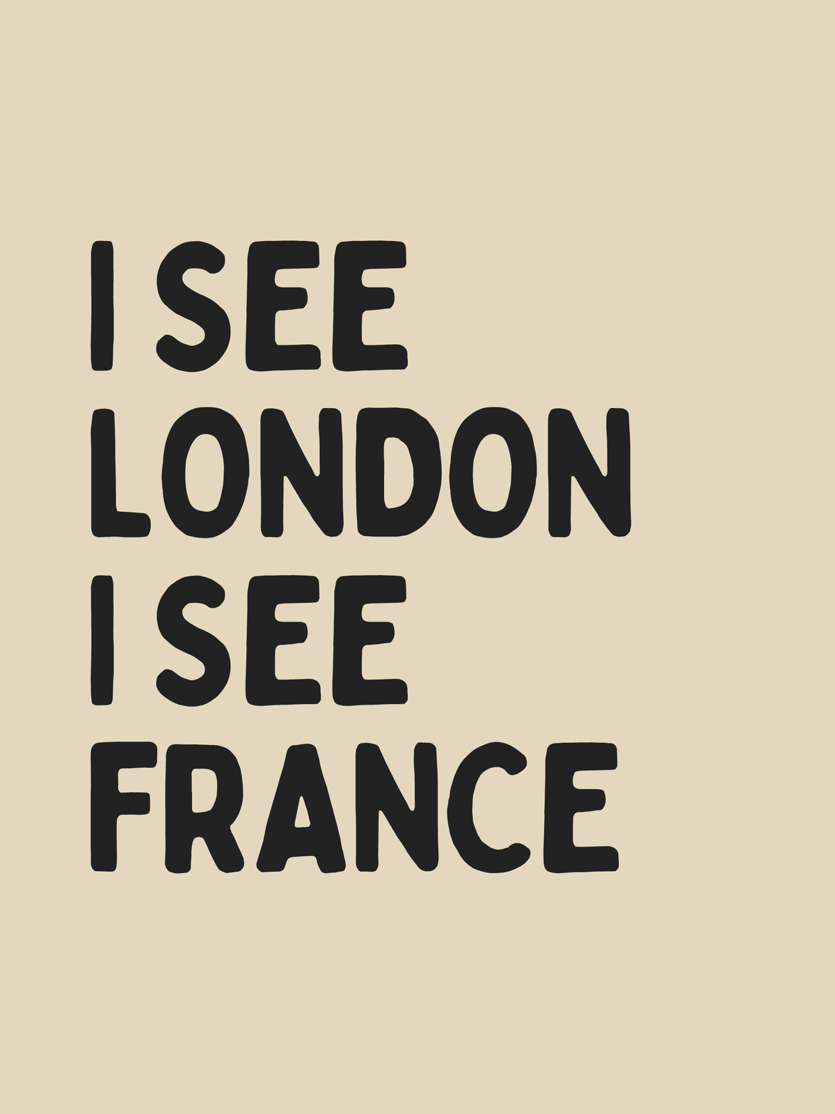 I See London Print