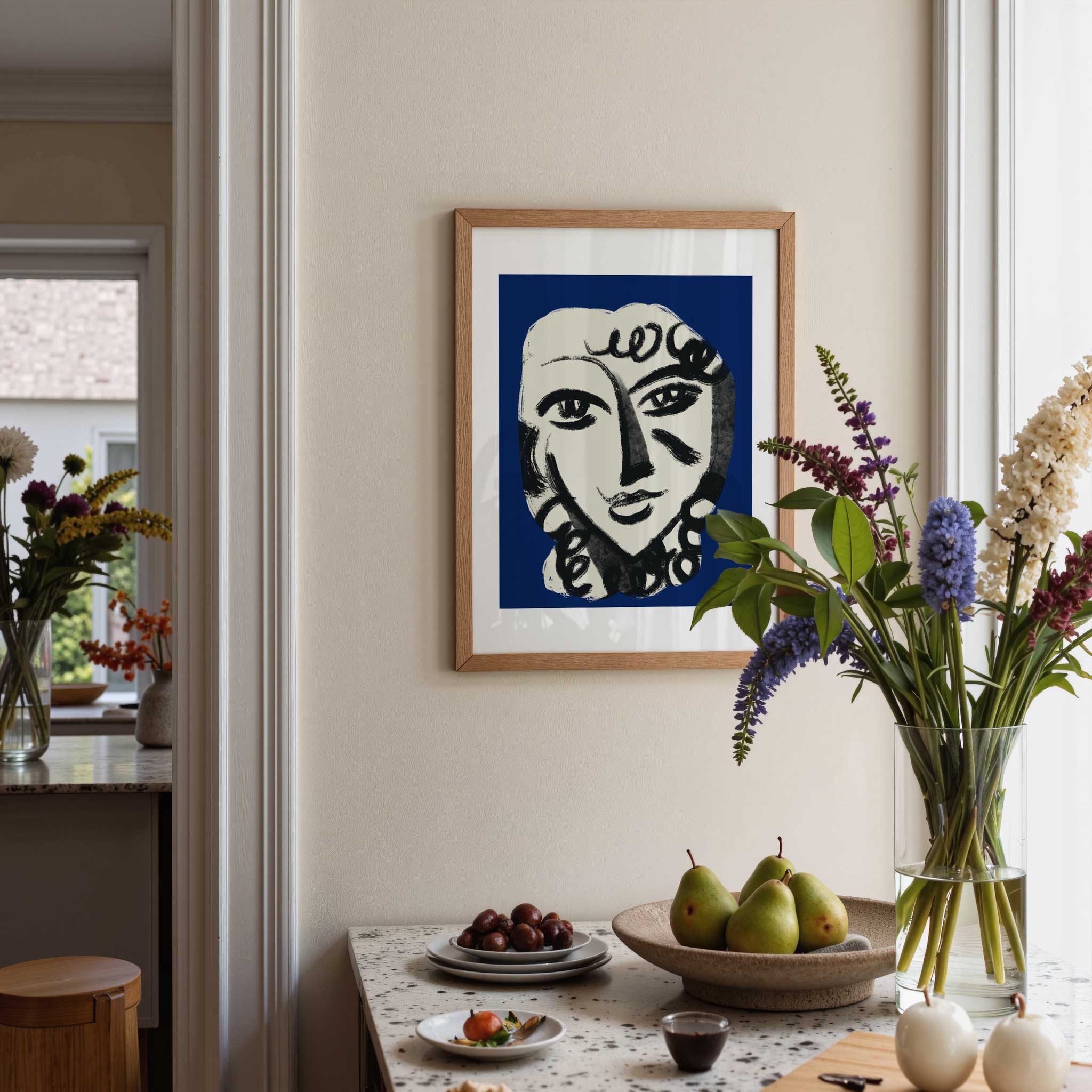 Lovely Girl In Blue by Little Dean