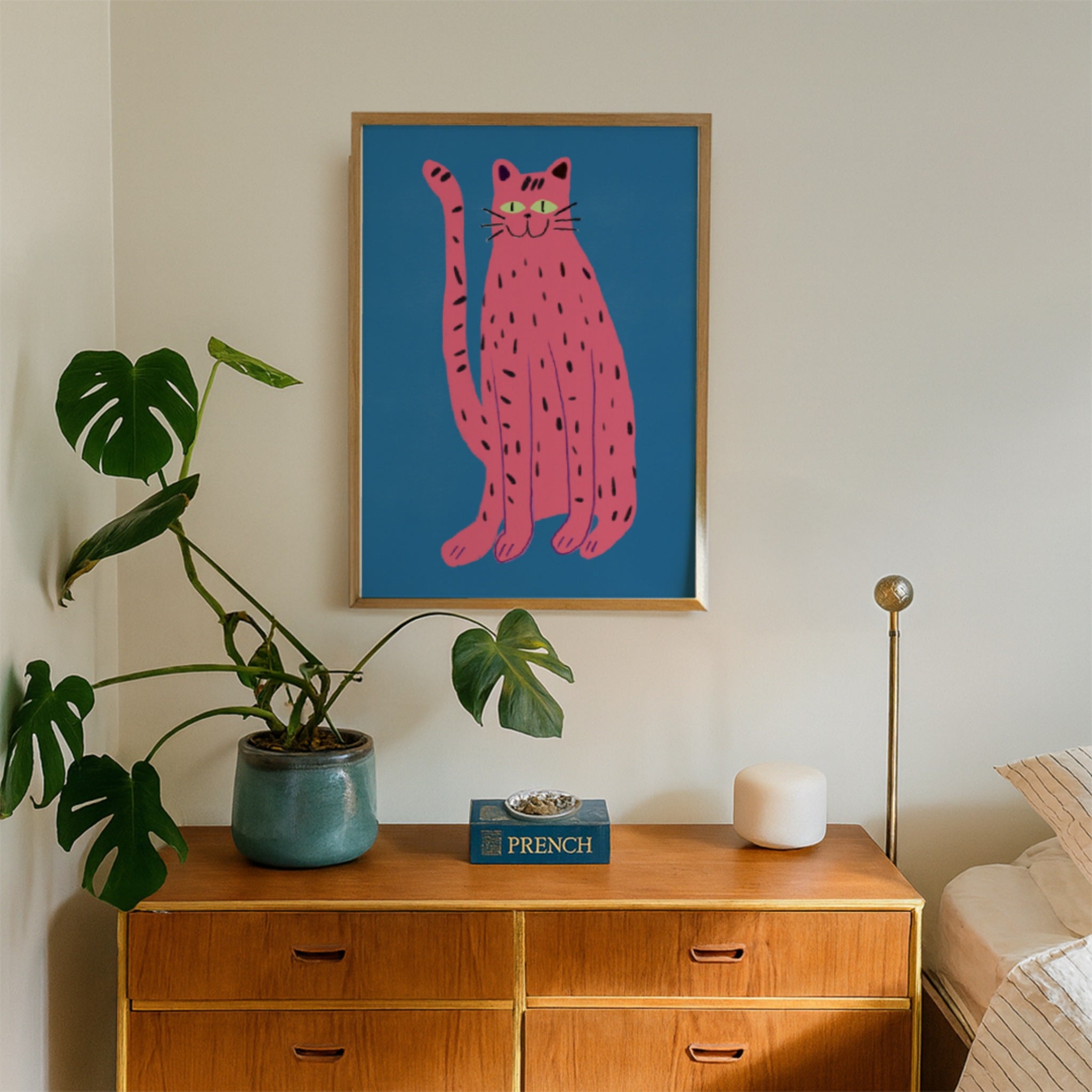 Pink cat