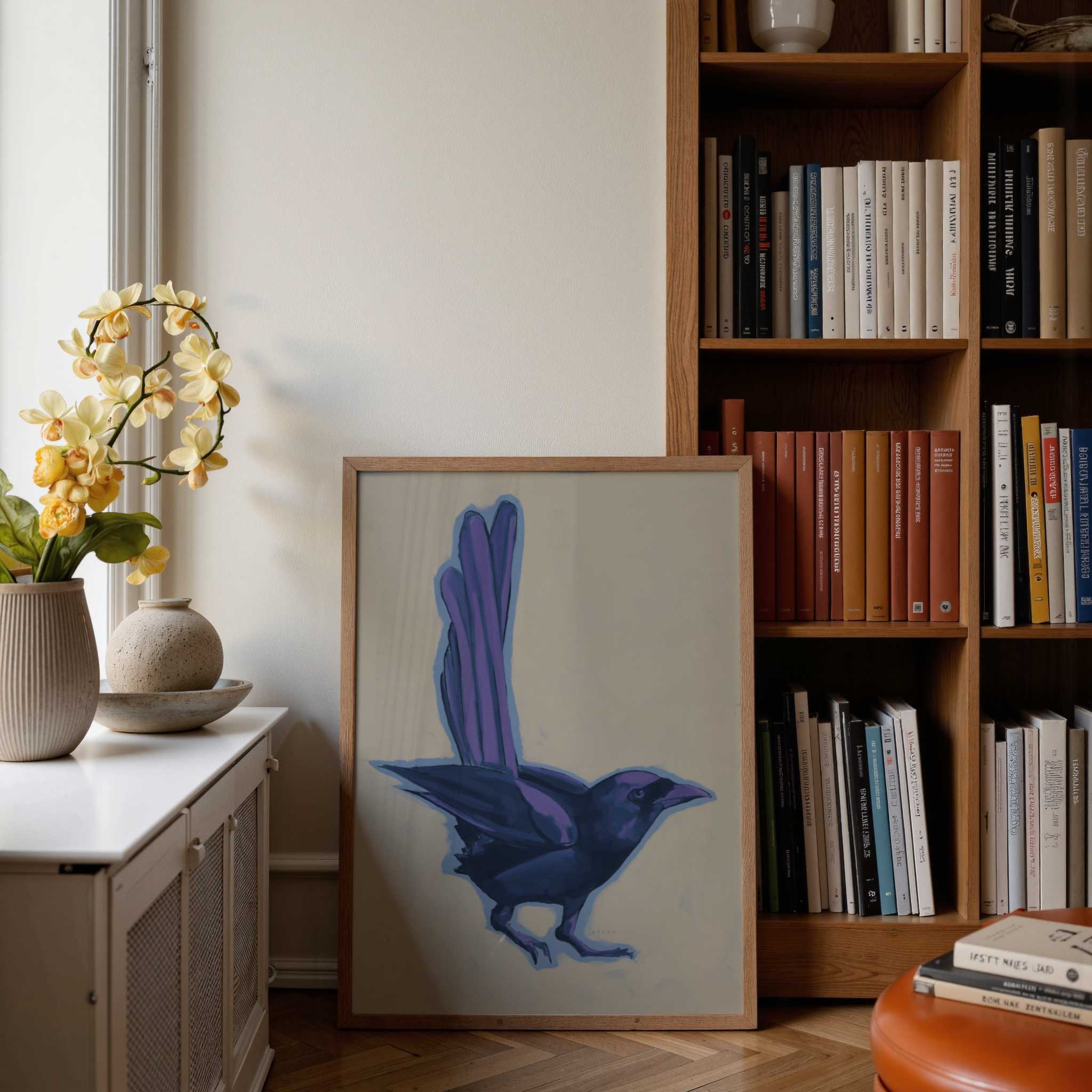 Dark Purple Crow