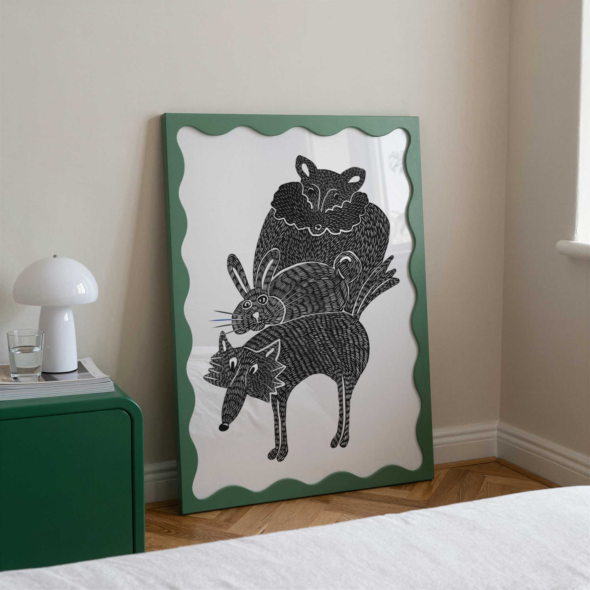 Whimsical Animal Stack