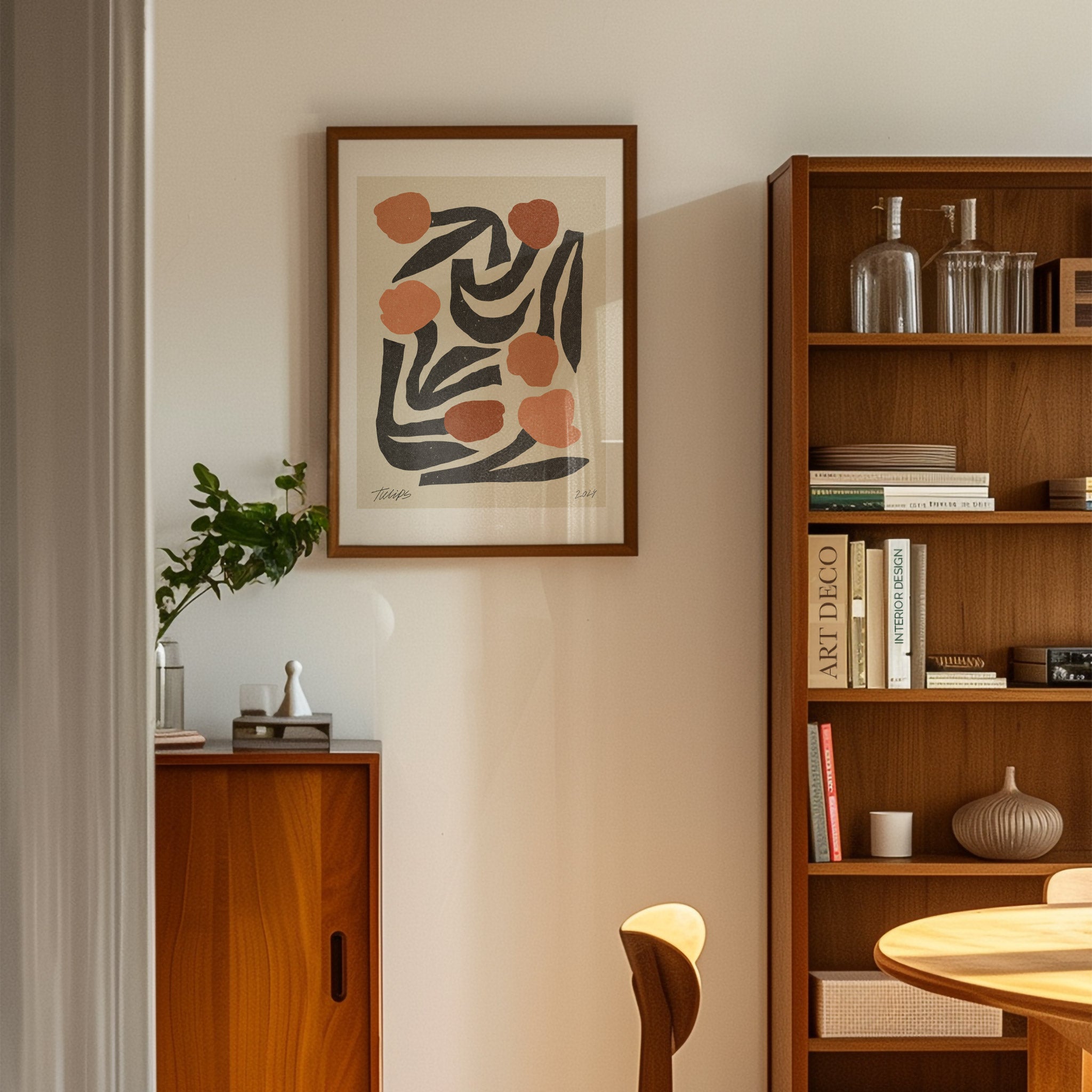 Modern Flower 03 by Nktn