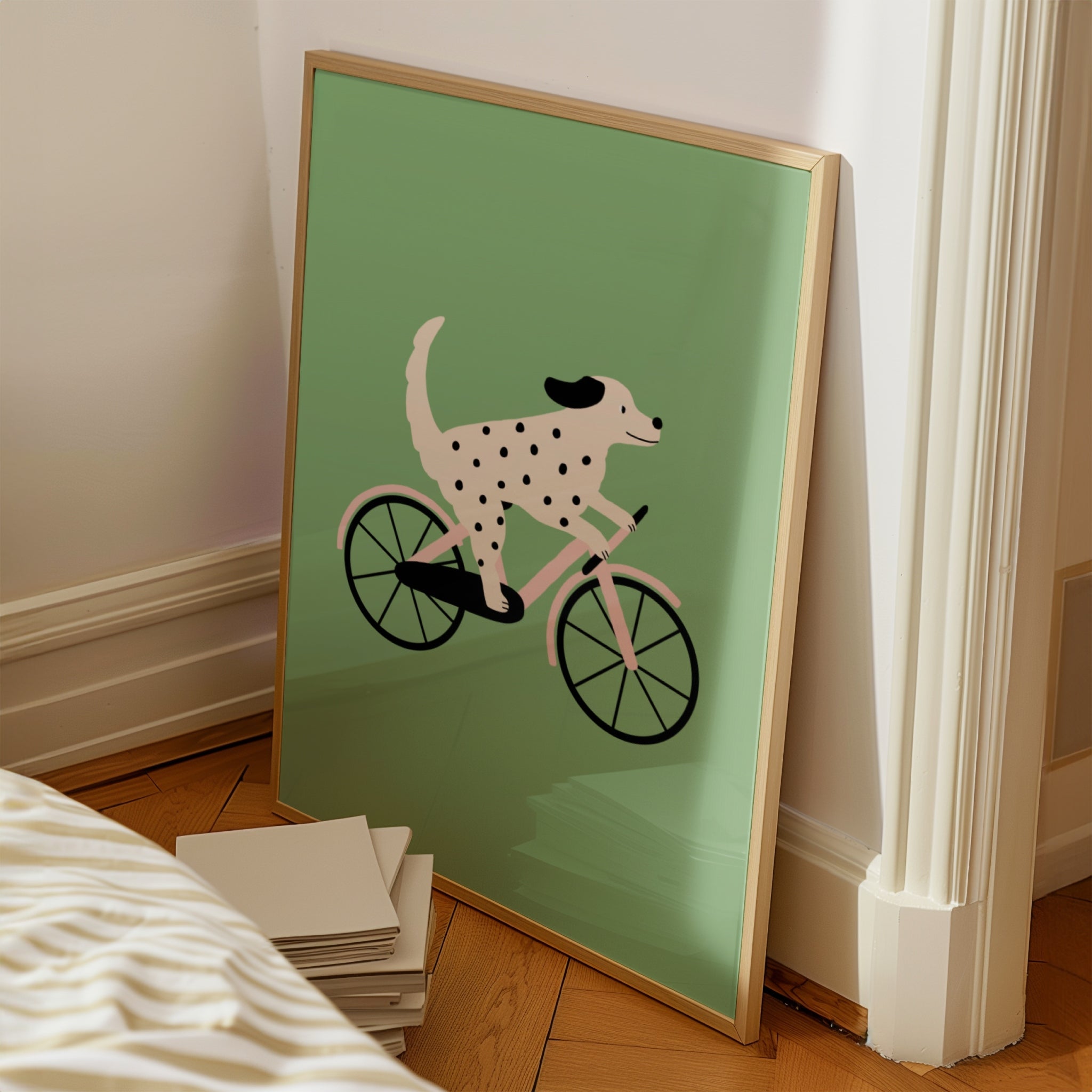 Dog on Bike