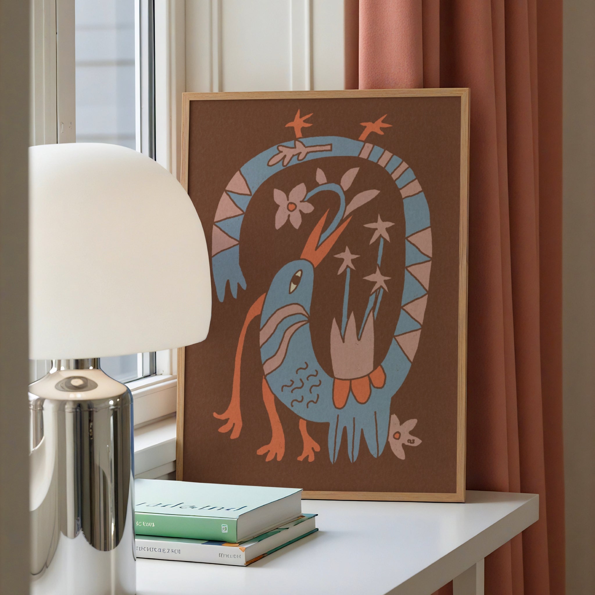 Whimsical Folk Bird