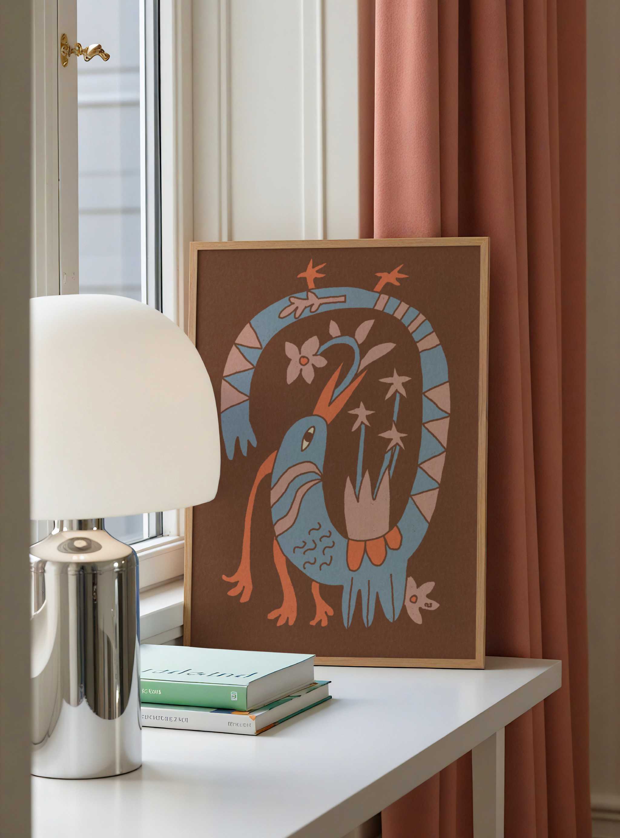 Whimsical Folk Bird